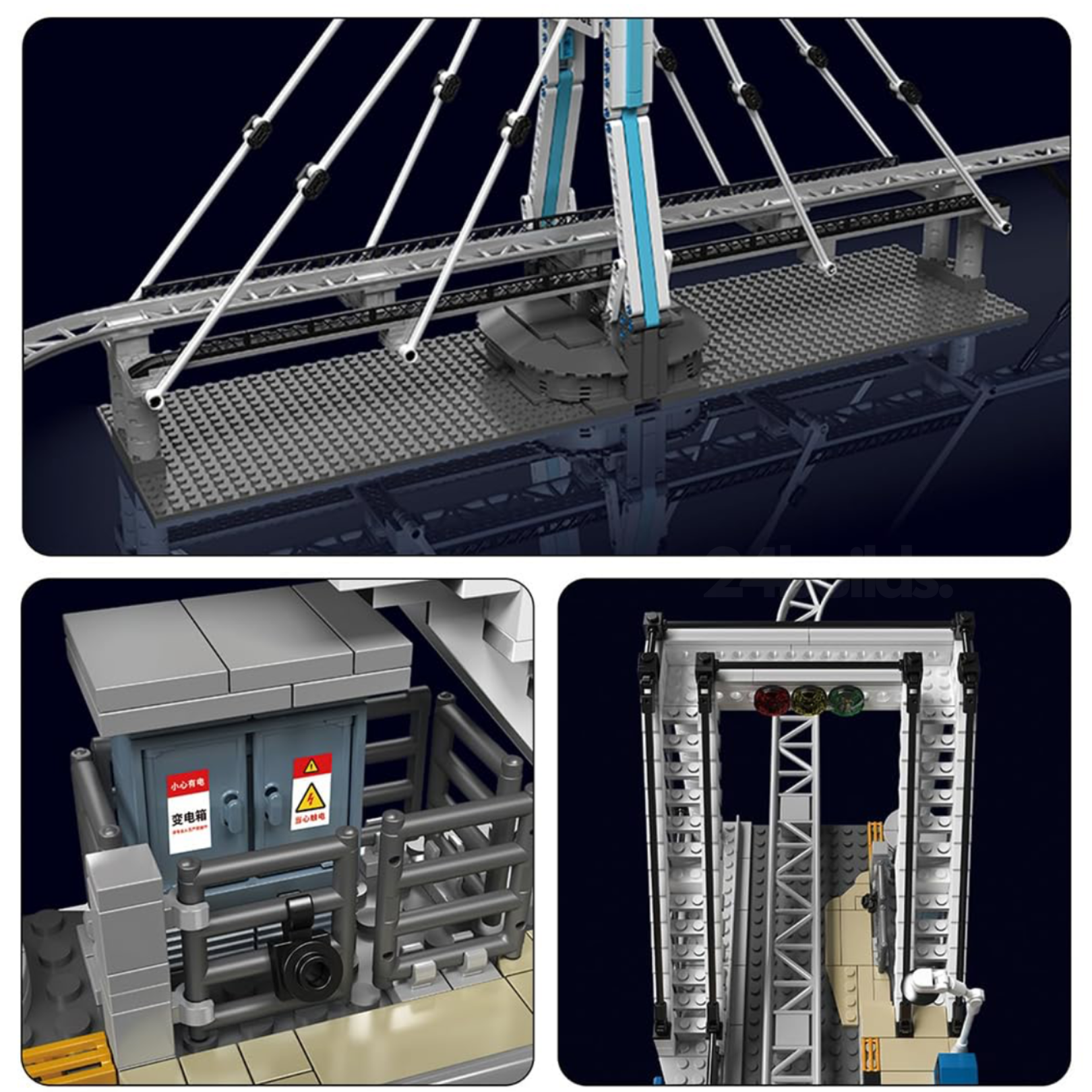 Motorised Monorail | 1488pcs