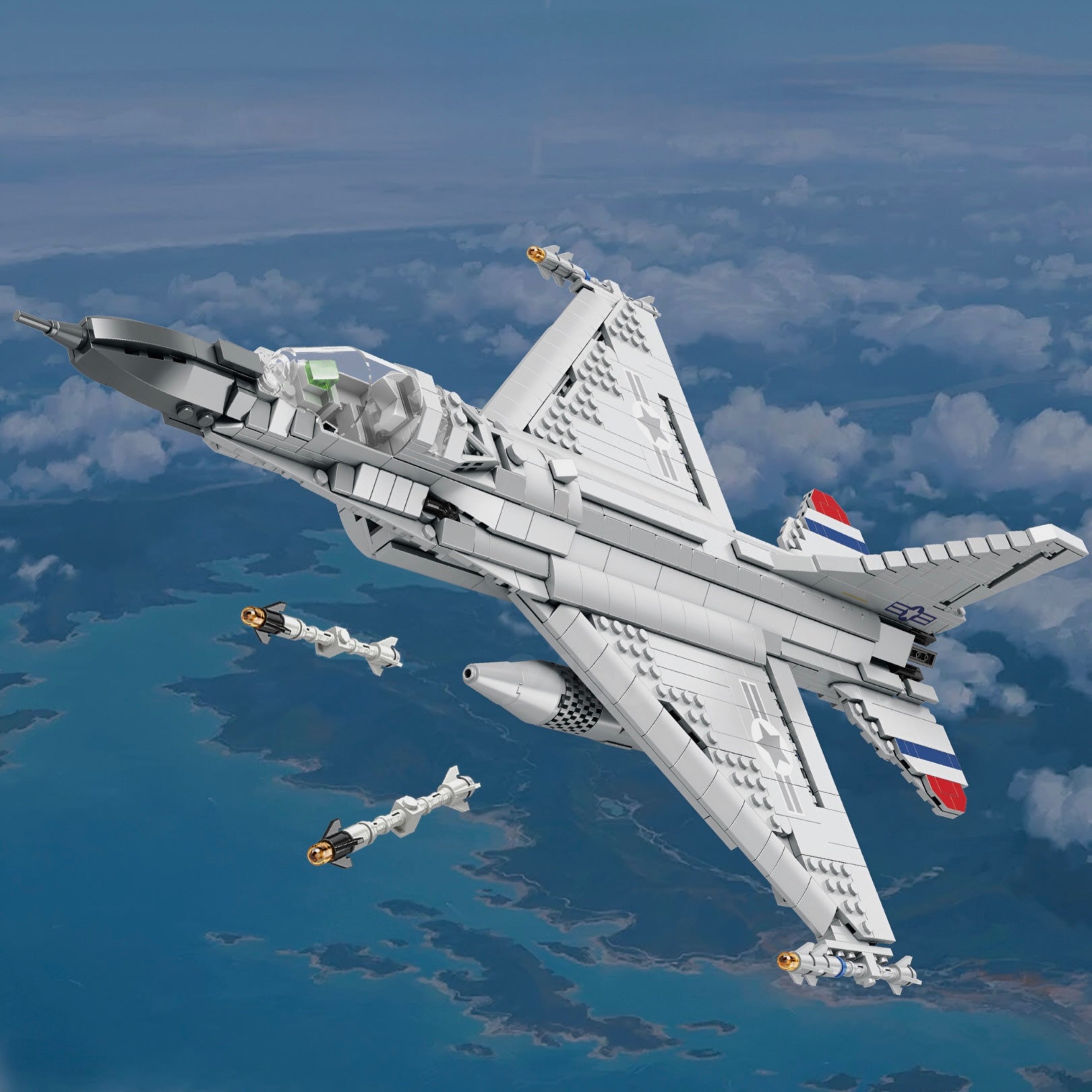 F16 Fighter Jet | 1462pcs