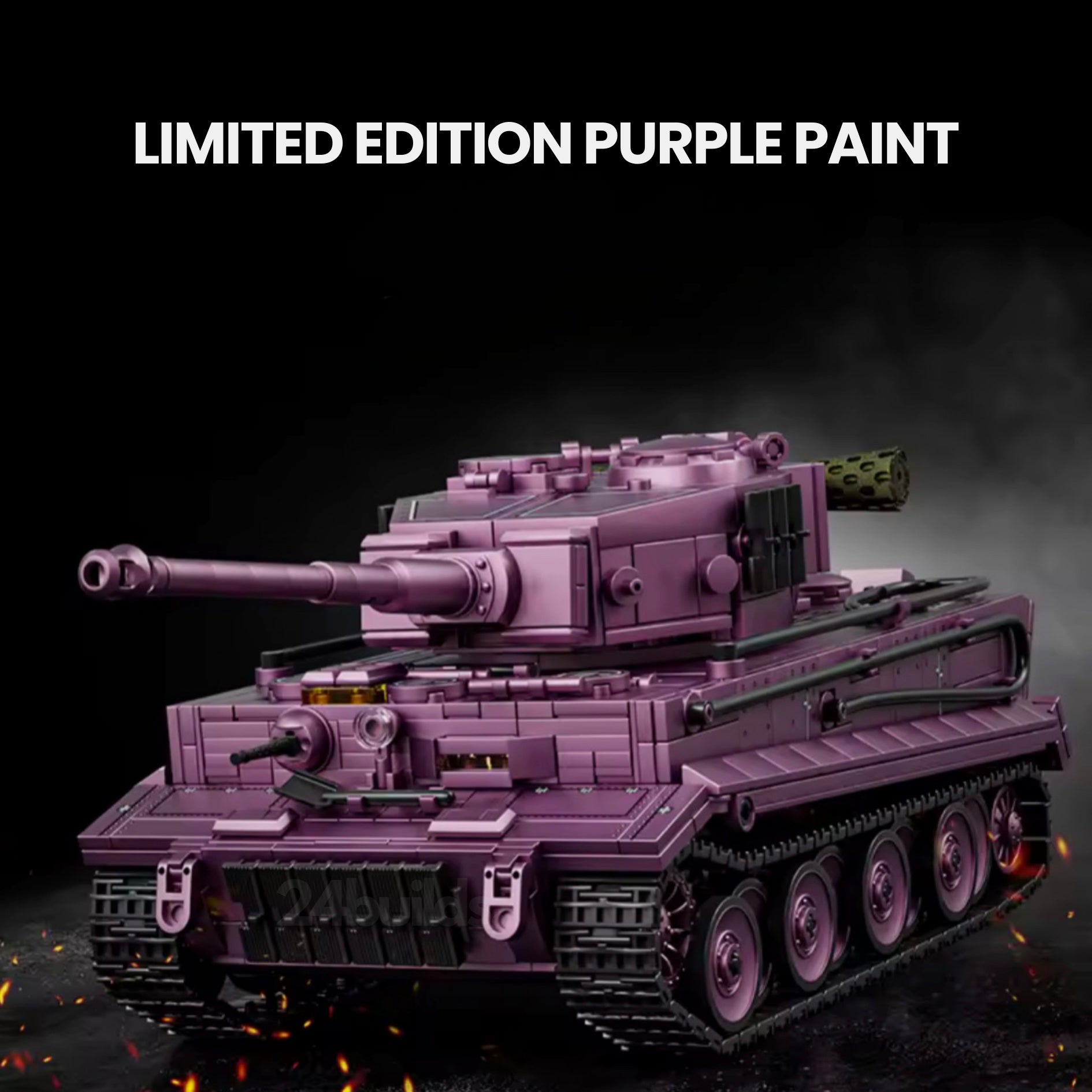 Purple Edition German Heavy Tank | 1678pcs