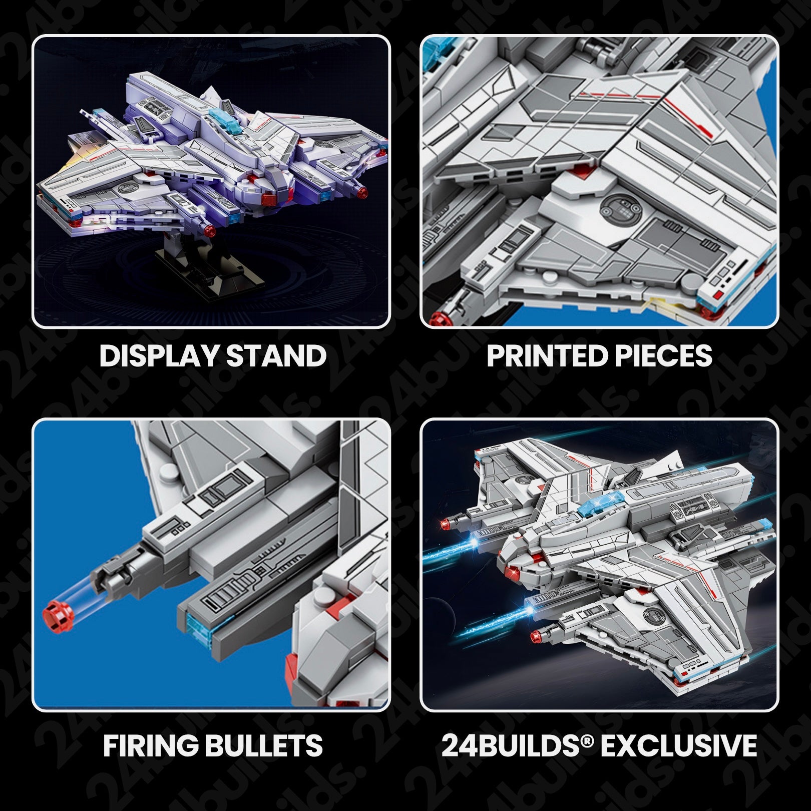 Intergalactic Strike Warship | 862pcs