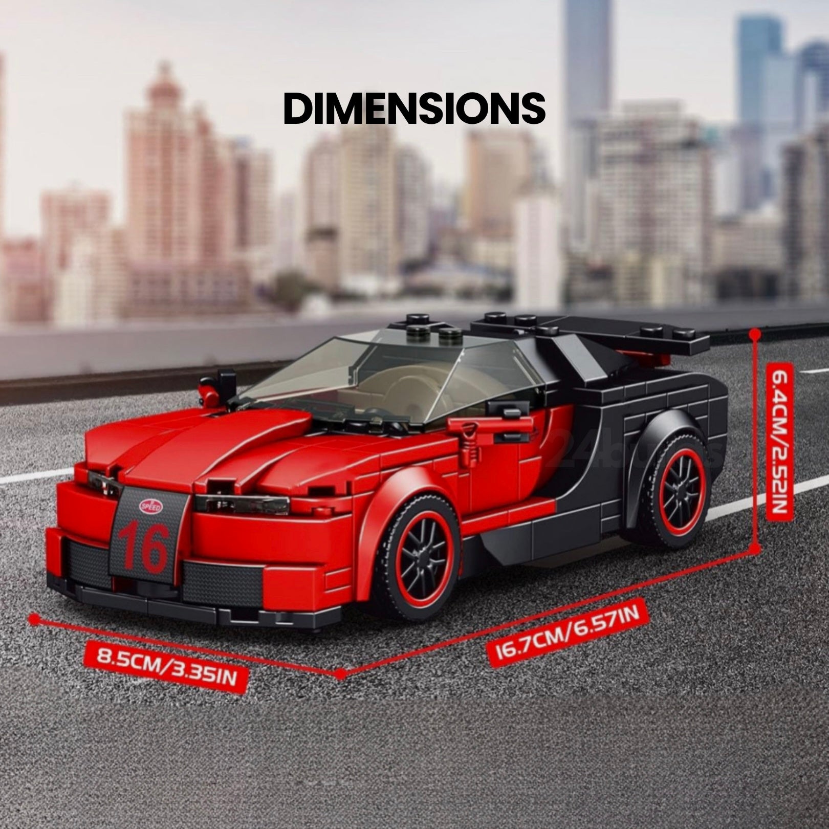 24builds® Veyron | 374pcs