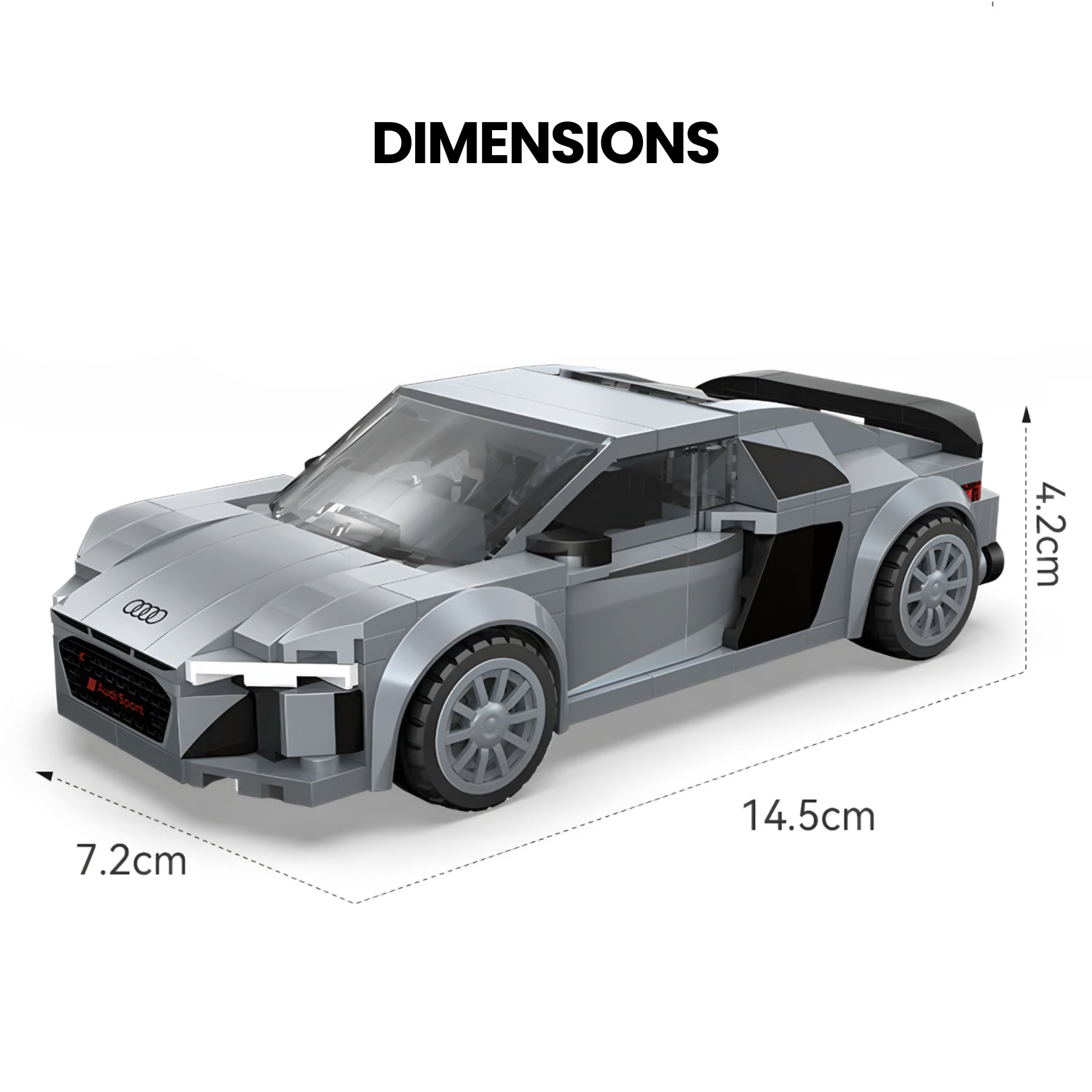 Audi R8 Coupe | 204pcs