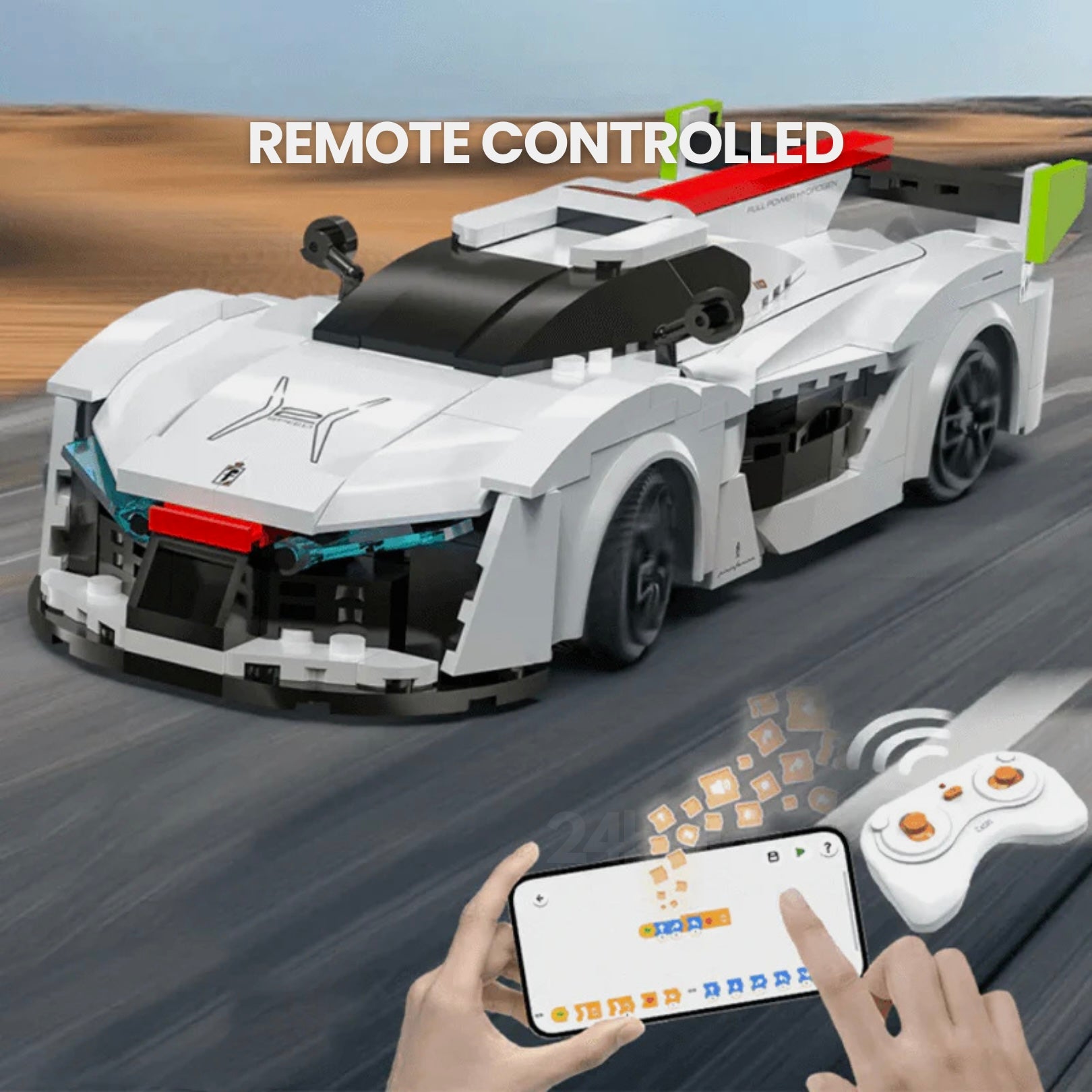 Remote Controlled Pininfarina H2 Speed | 296pcs