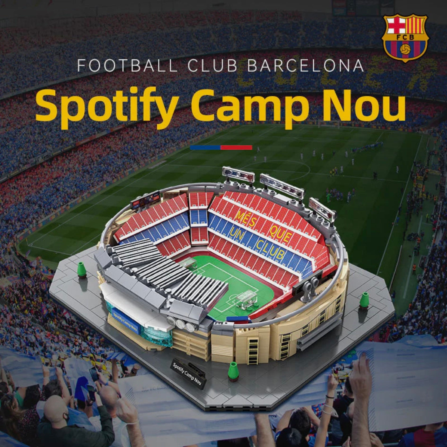 FC Barcelona Spotify Camp Nou | 728pcs