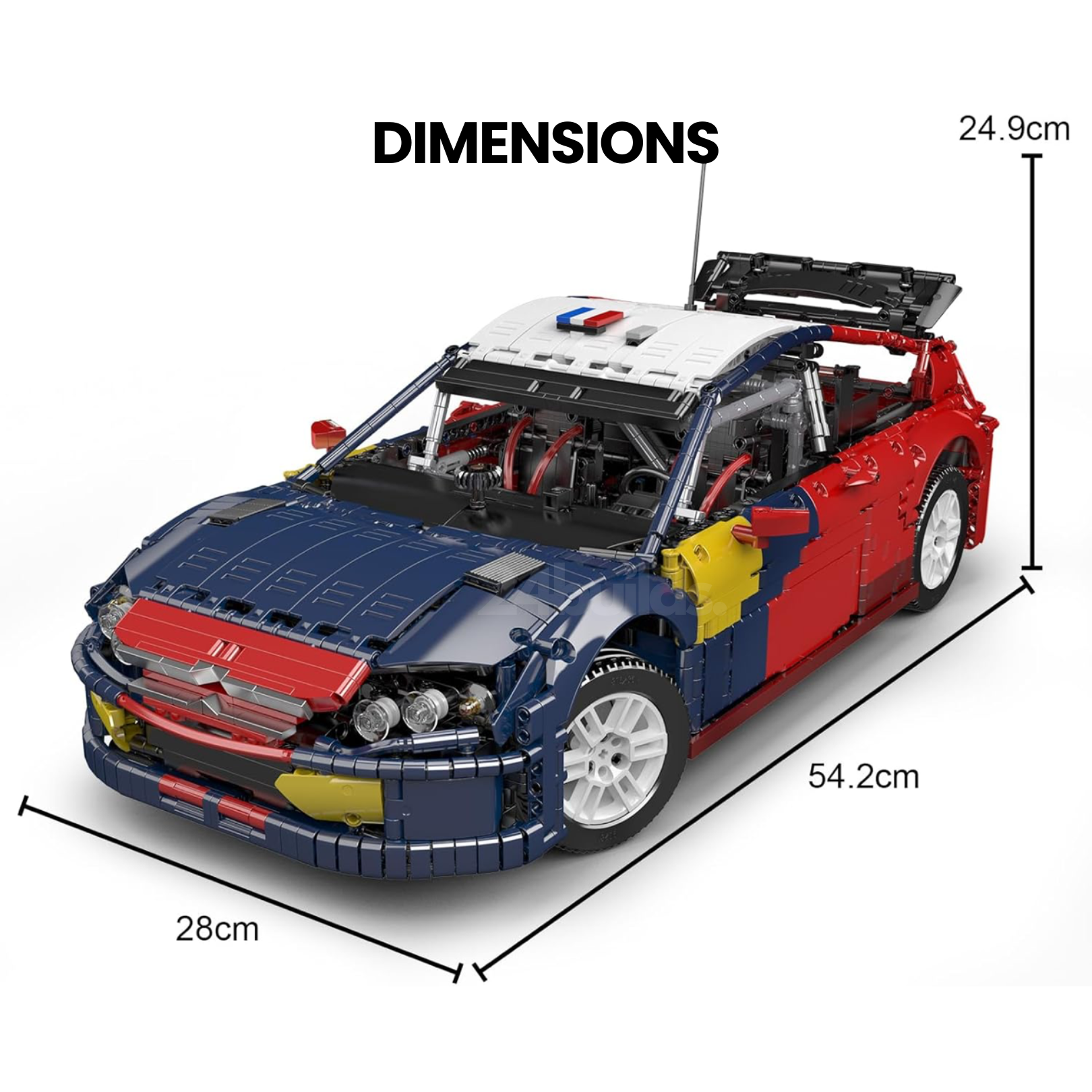 The Ultimate French Rally Car | 4606pcs