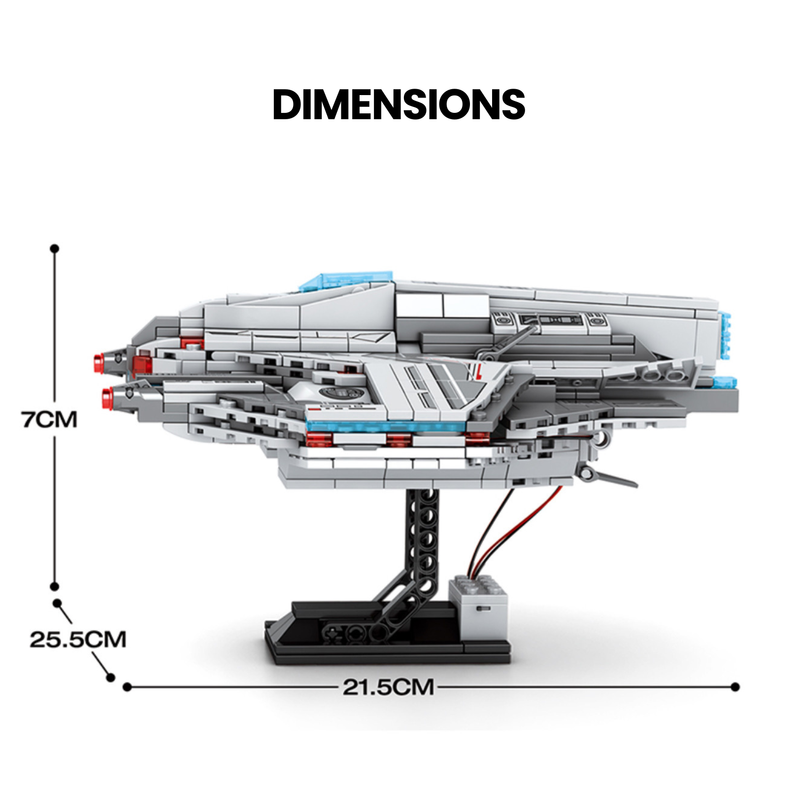 Intergalactic Strike Warship | 862pcs
