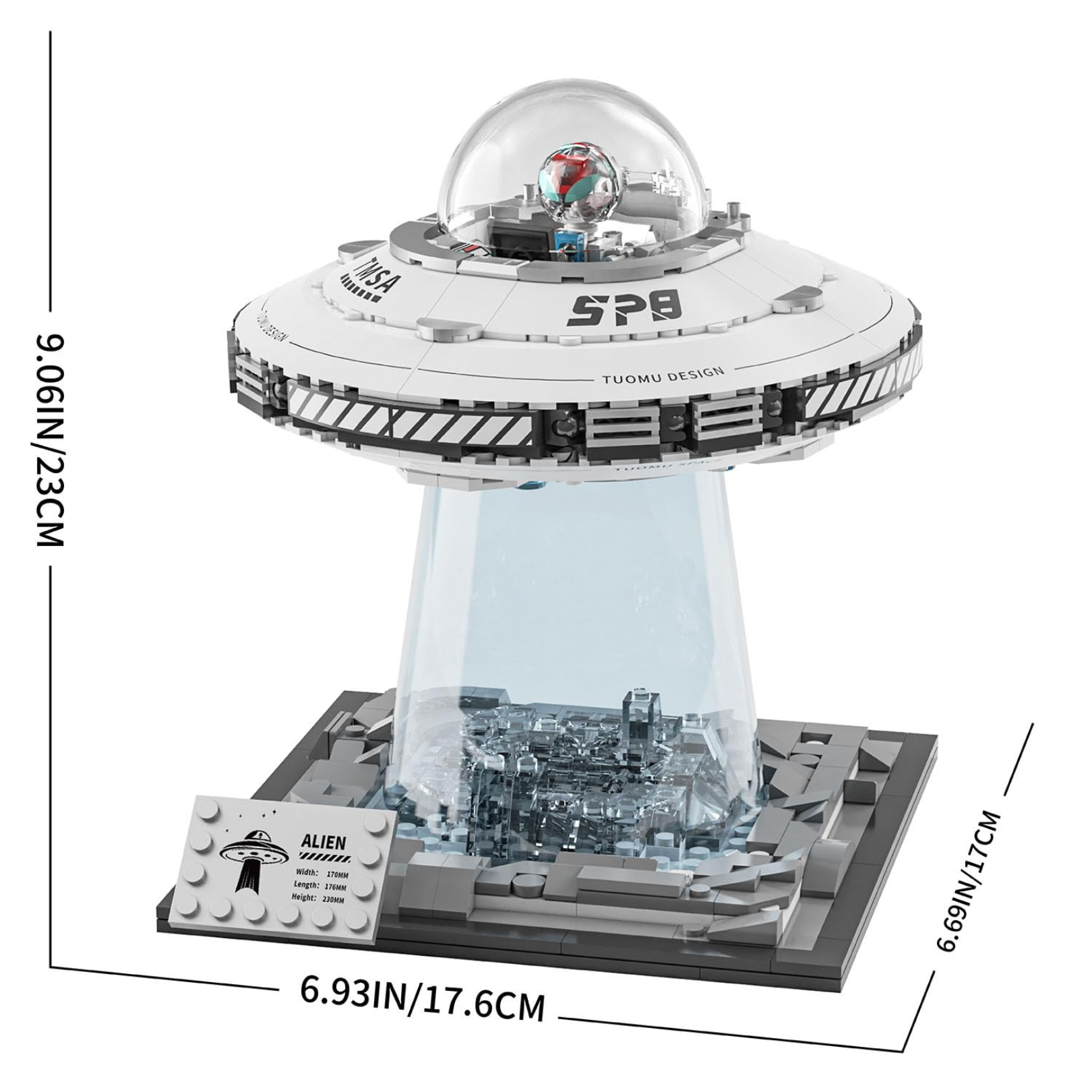Alien Abduction | 604pcs