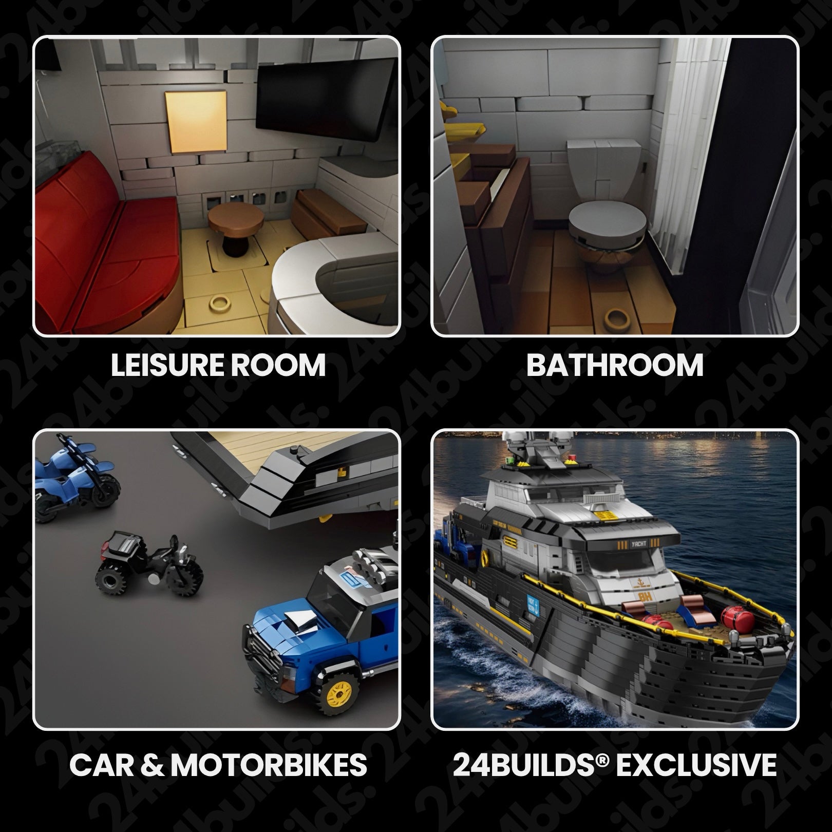The Ultimate Luxury Yacht | 4424pcs