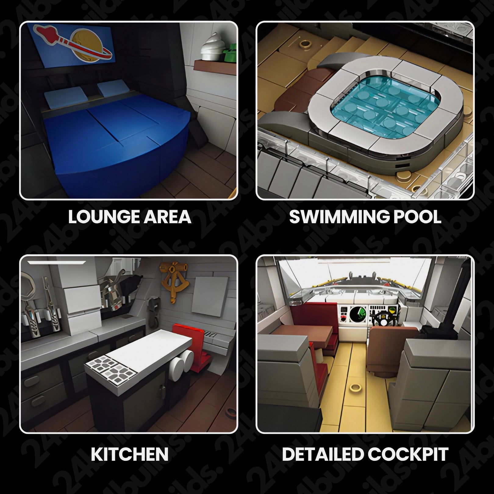 The Ultimate Luxury Yacht | 4424pcs
