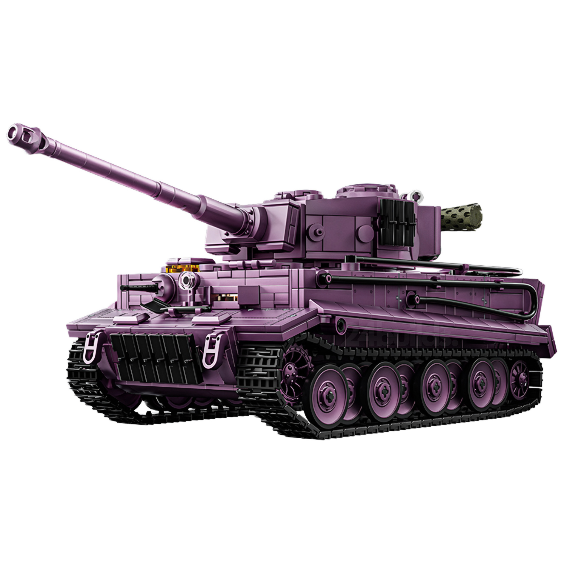 Purple Edition German Heavy Tank | 1678pcs