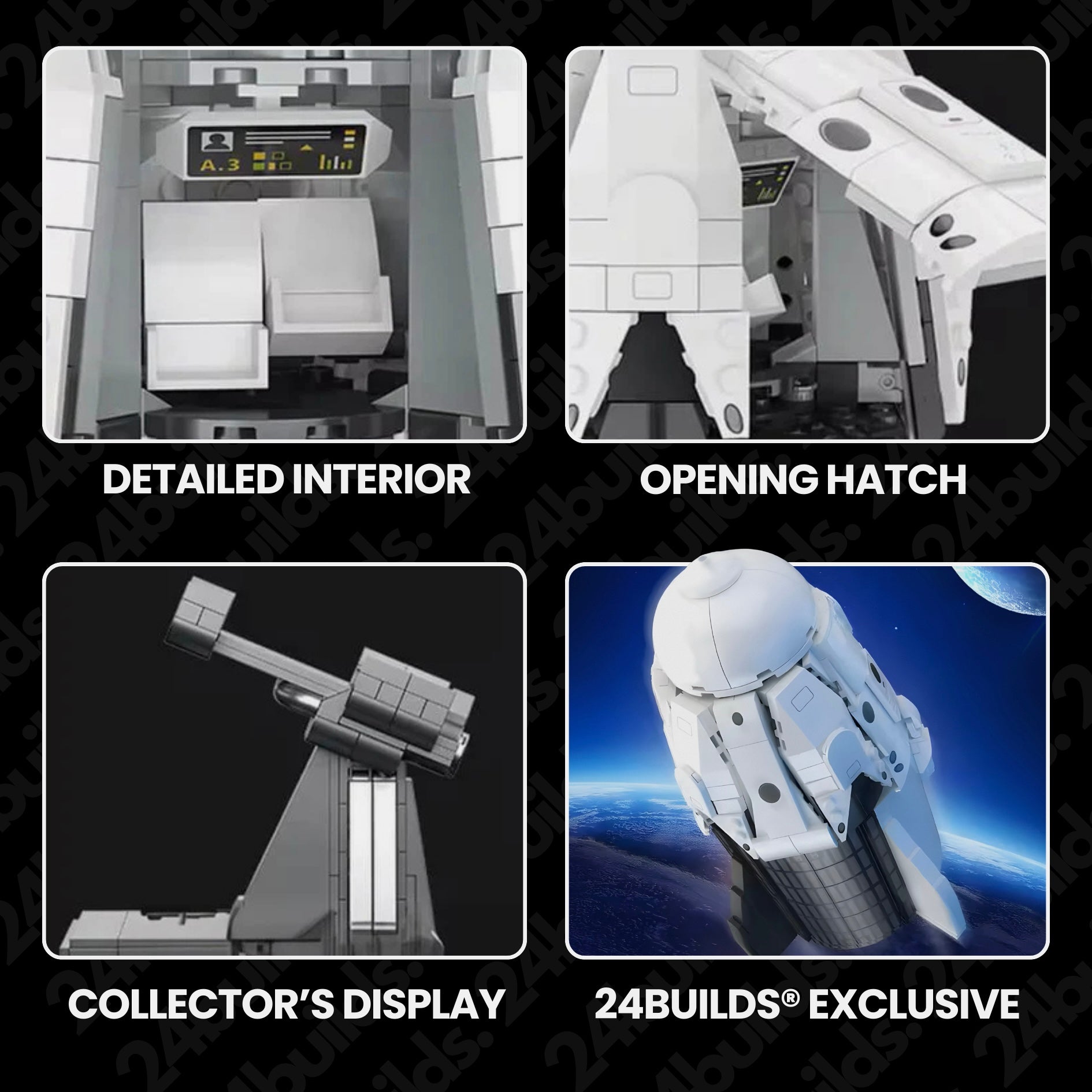 Space Capsule Explorer | 850pcs