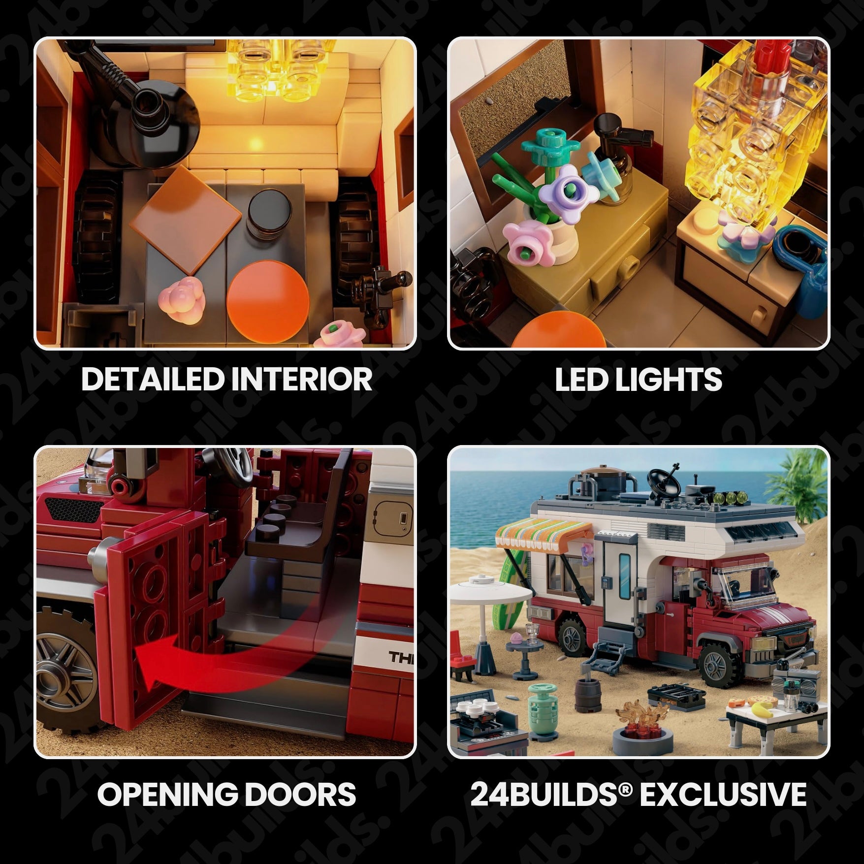 Beach Camper Van | 928pcs