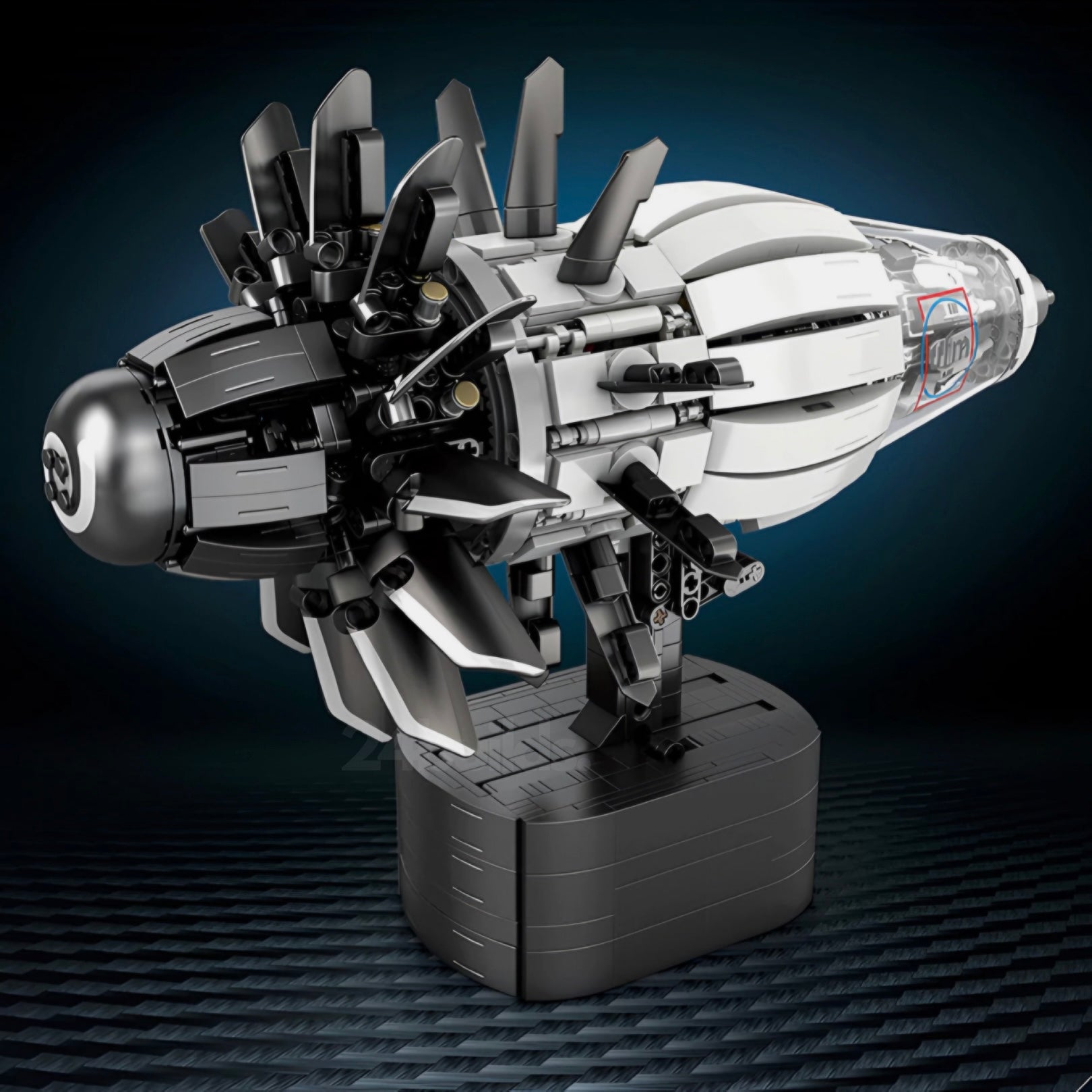 Motorised Aircraft Engine | 1354pcs