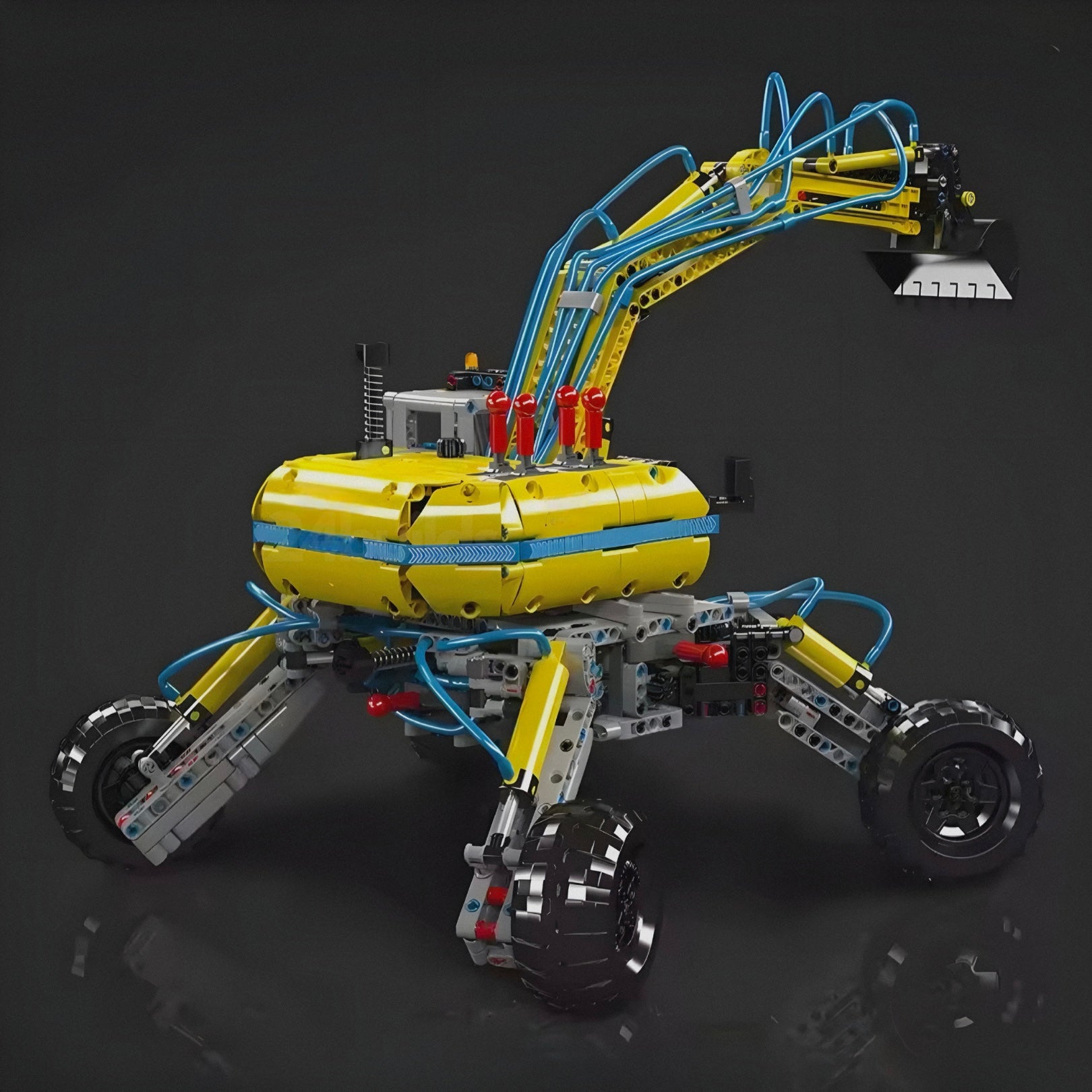 Pneumatic All-Terrain Excavator | 1392pcs