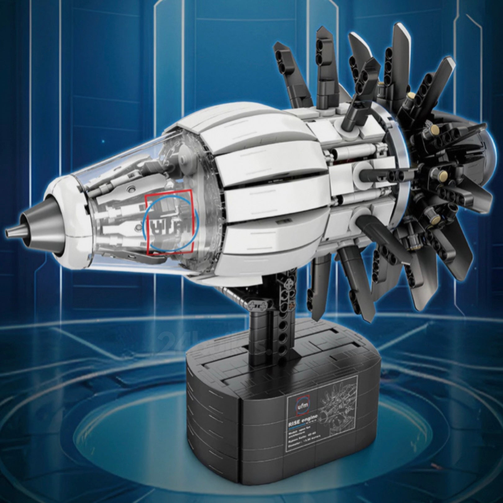 Motorised Aircraft Engine | 1354pcs