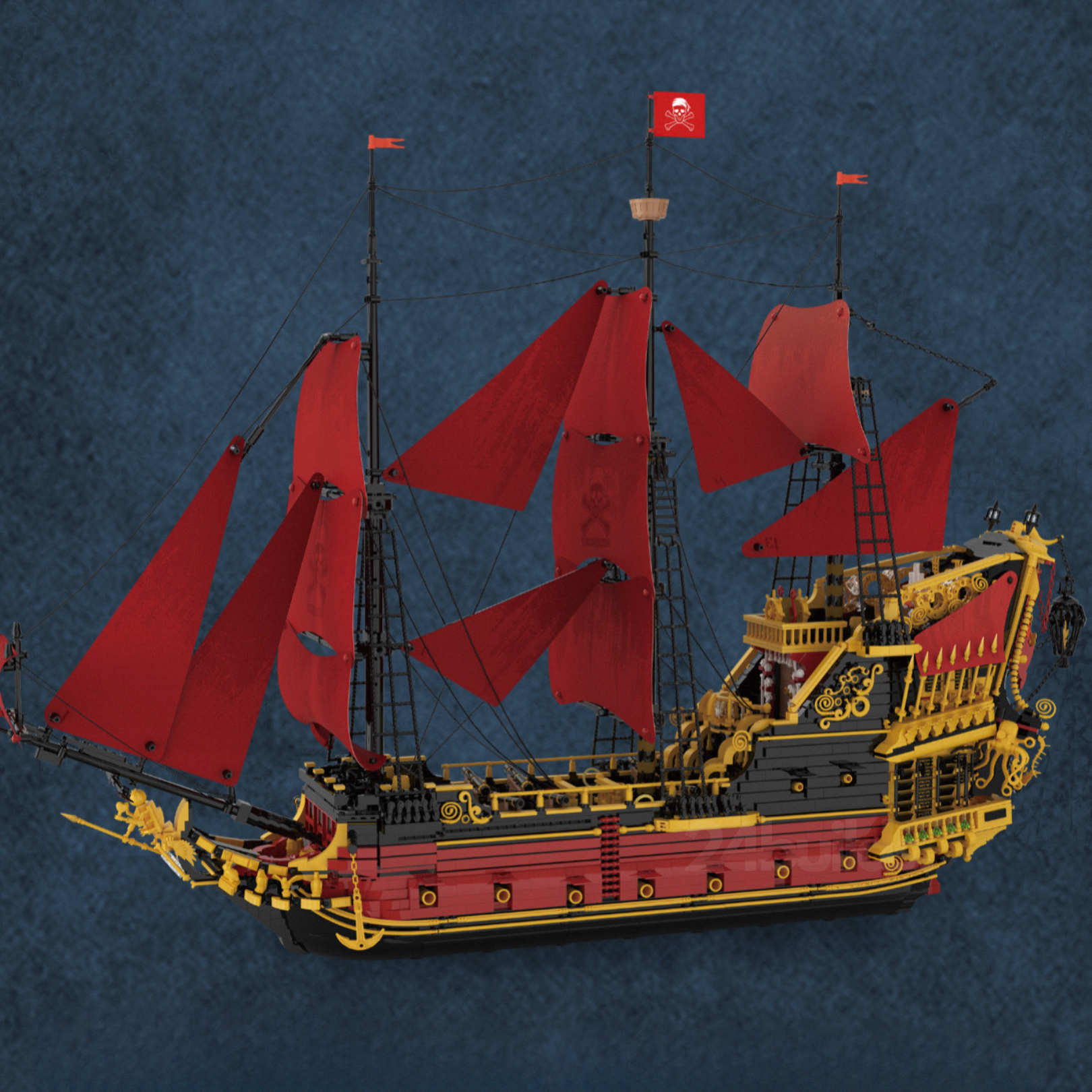 The Ultimate Revenge Sailing Ship | 5668pcs