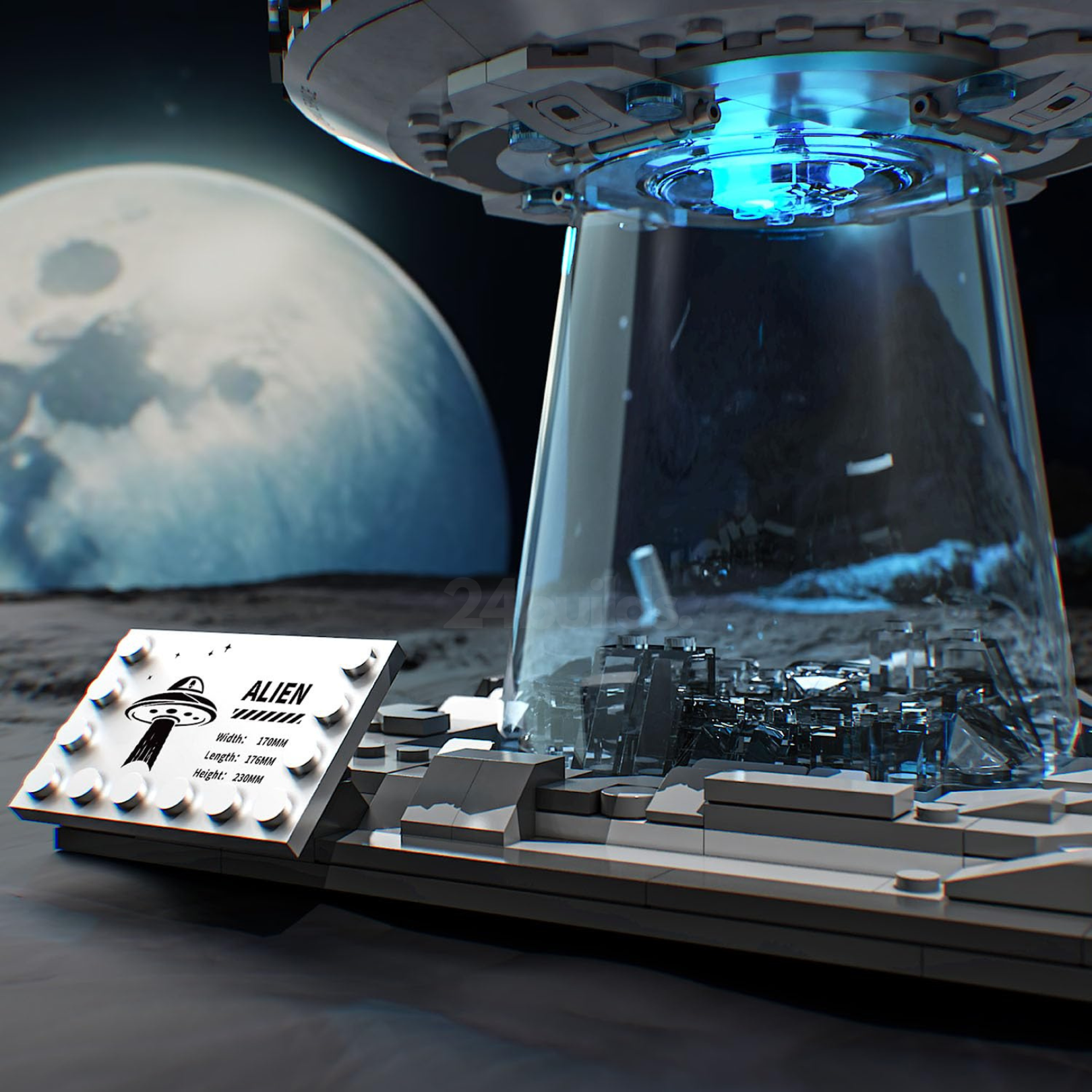 Alien Abduction | 604pcs