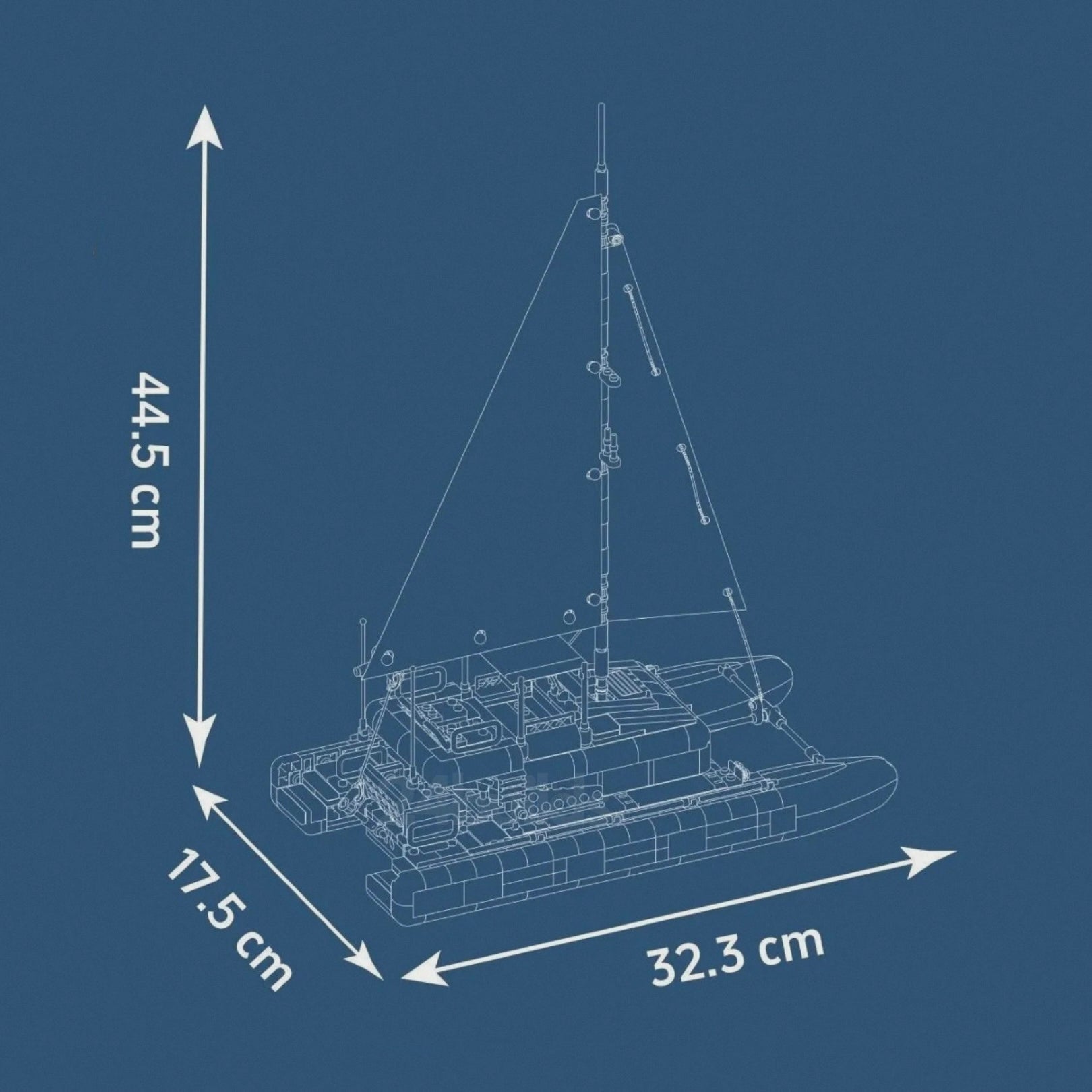 Luxury Catamaran | 890pcs
