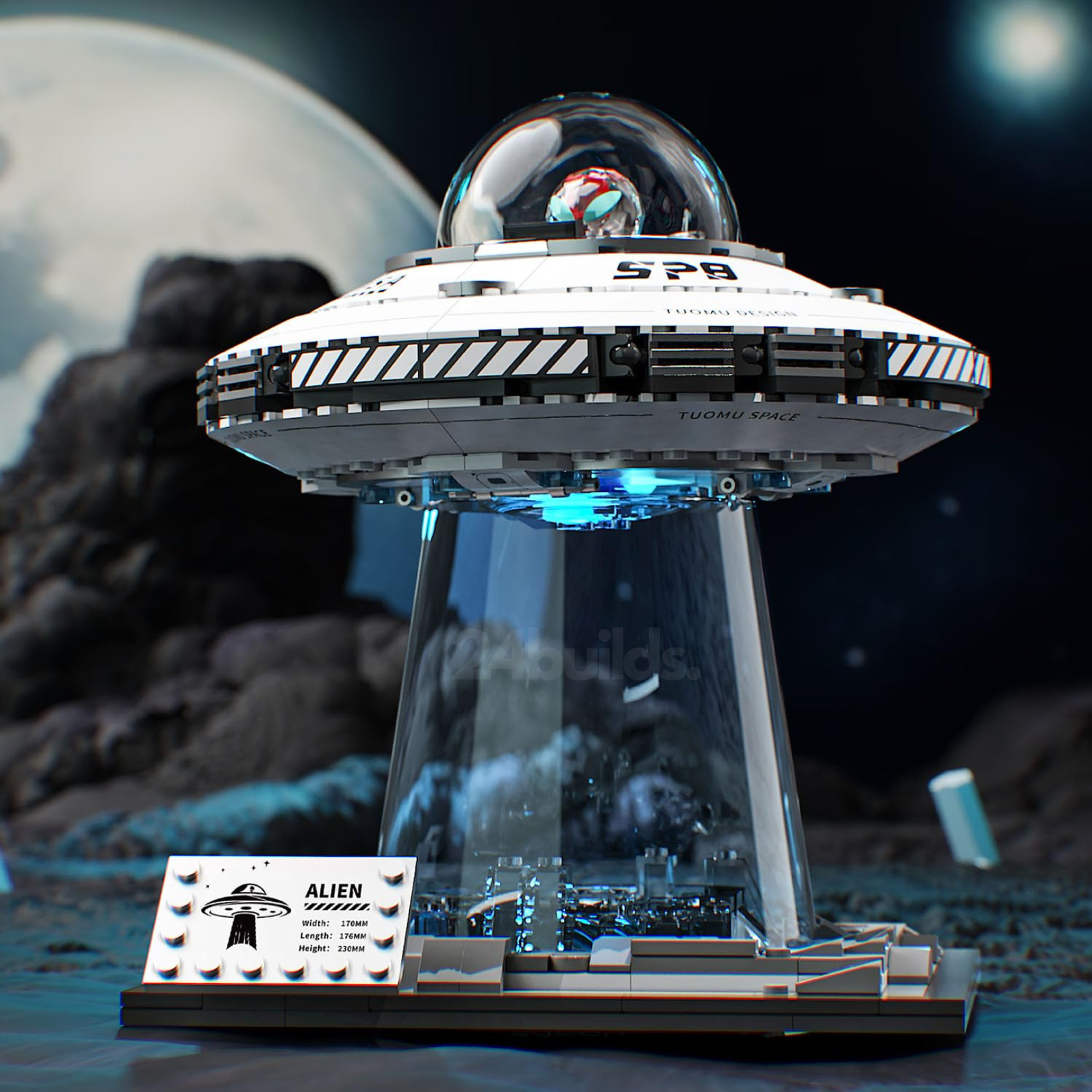 Alien Abduction | 604pcs