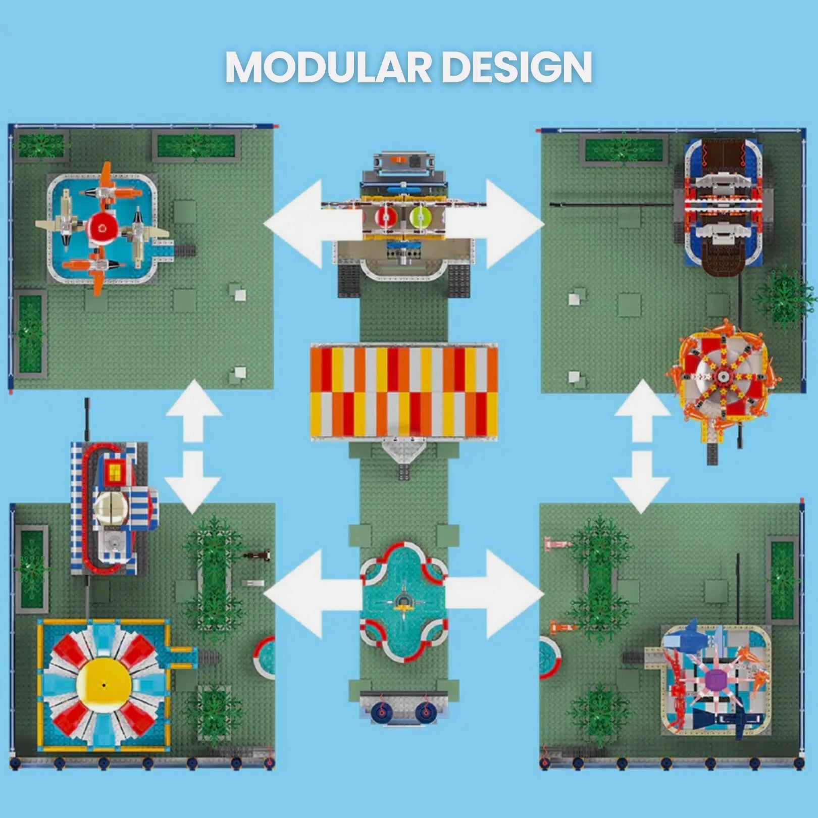 The Ultimate Motorised Theme Park | 5220pcs