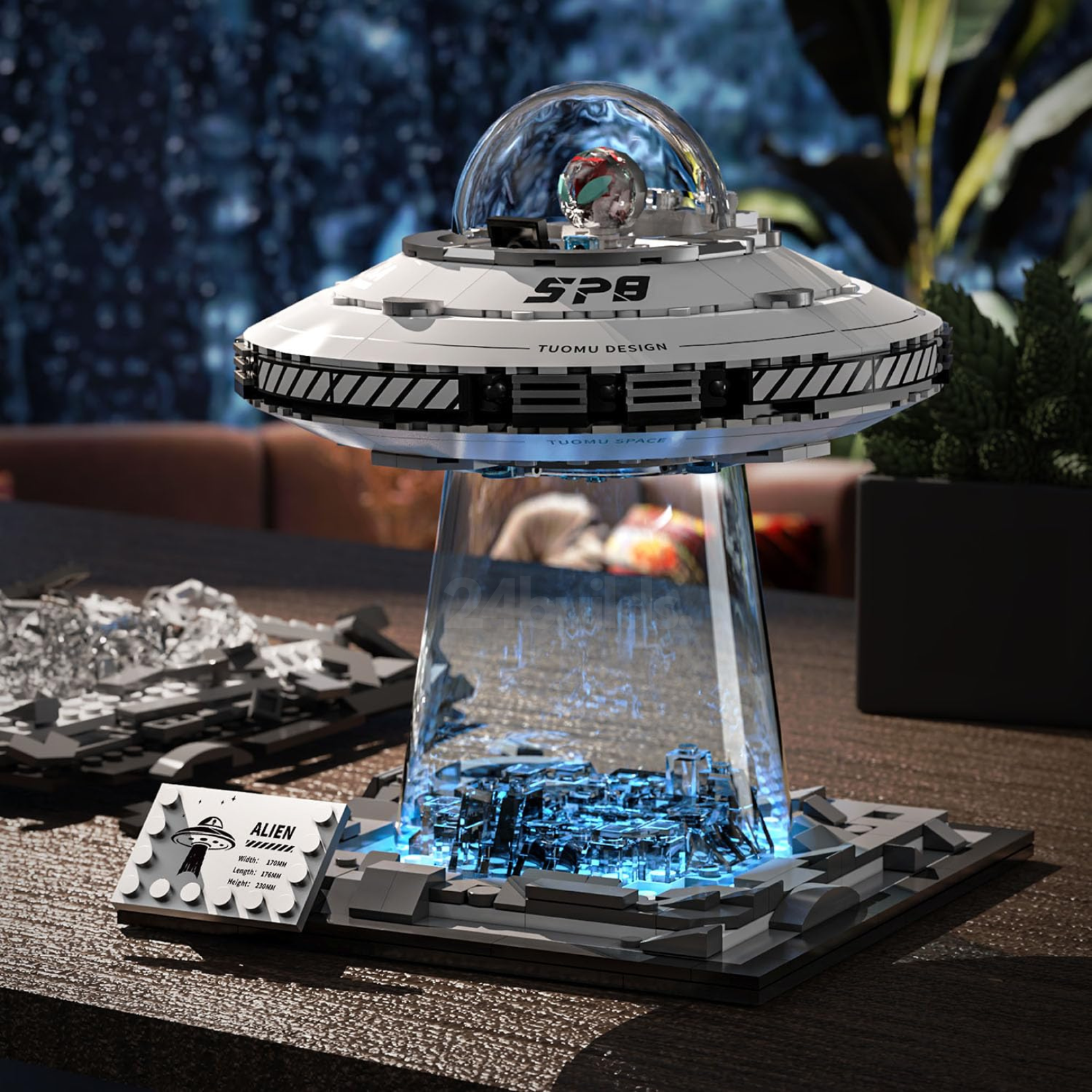 Alien Abduction | 604pcs
