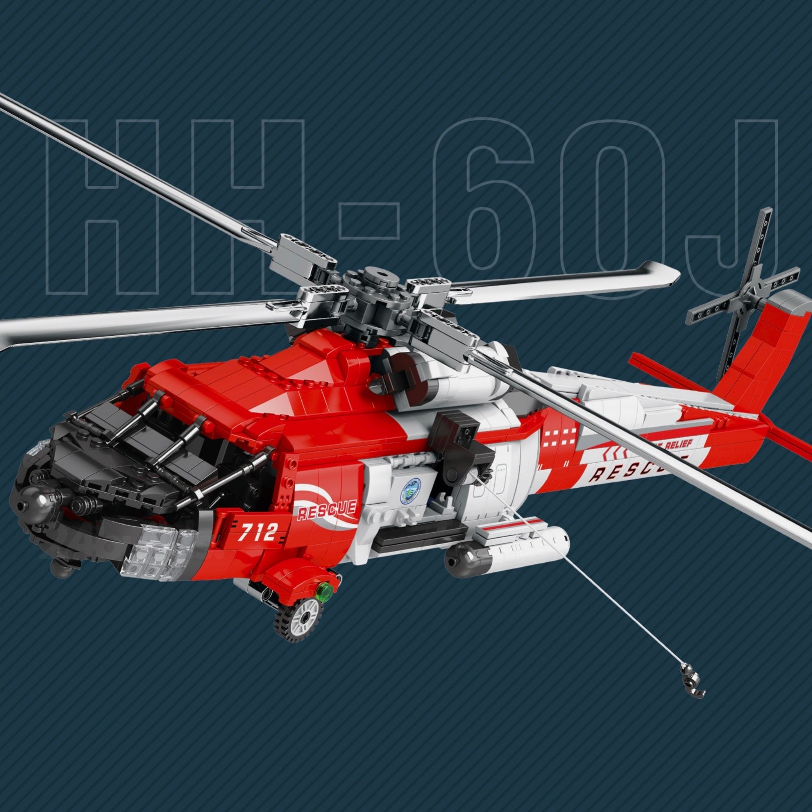 HH-60J Rescue Helicopter | 1138pcs