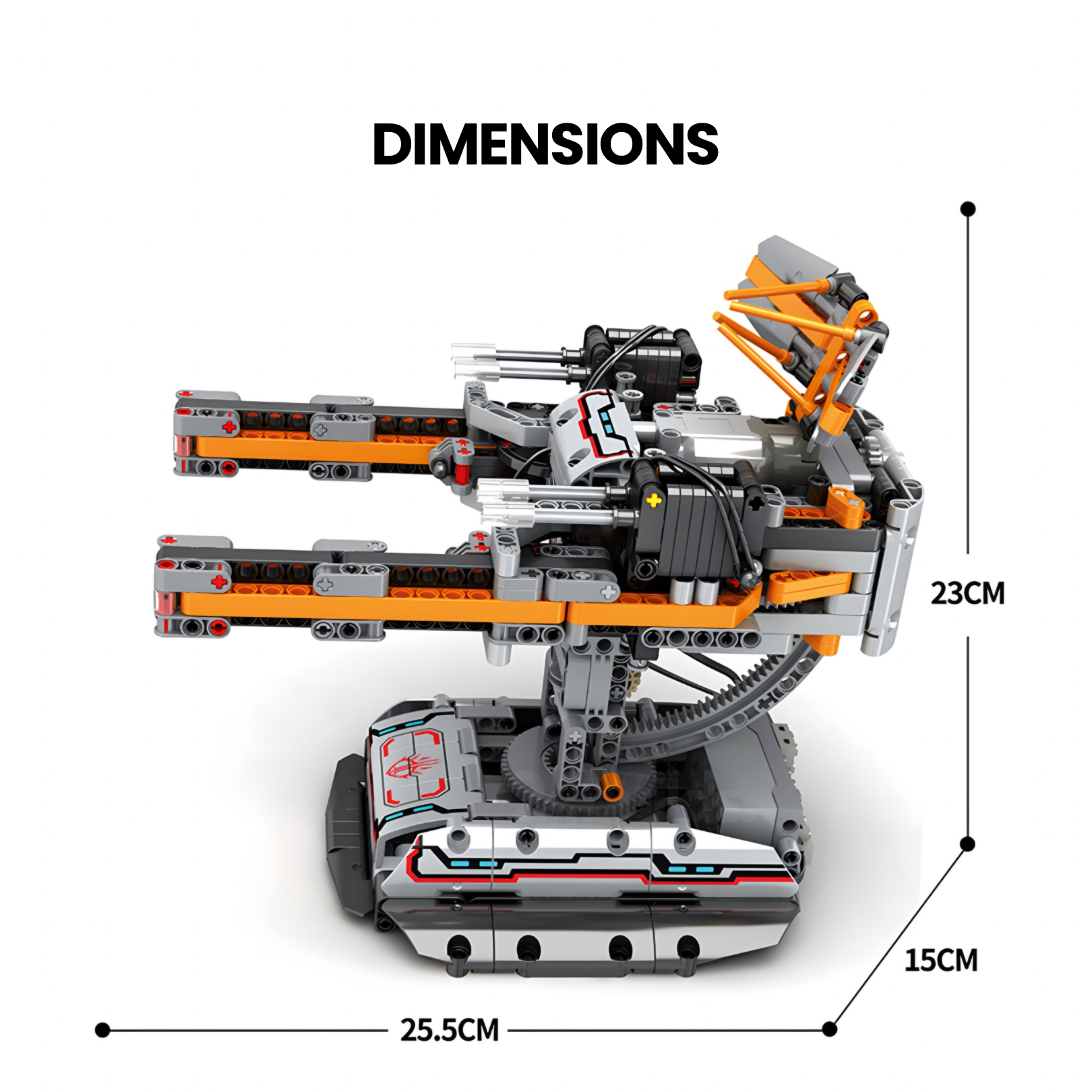 Intergalactic Defense Cannon | 852pcs