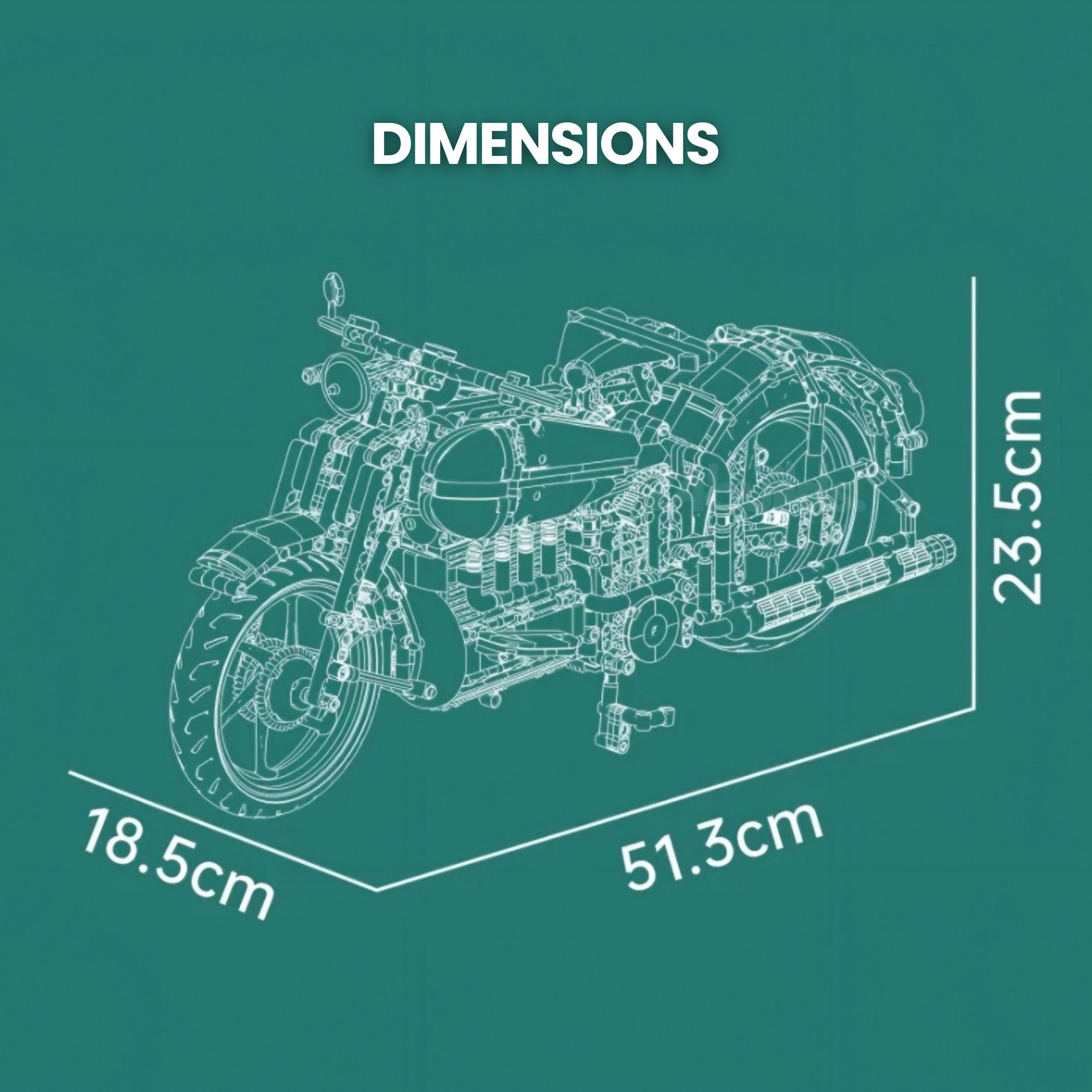 The Ultimate American Classic Cruiser | 1970pcs