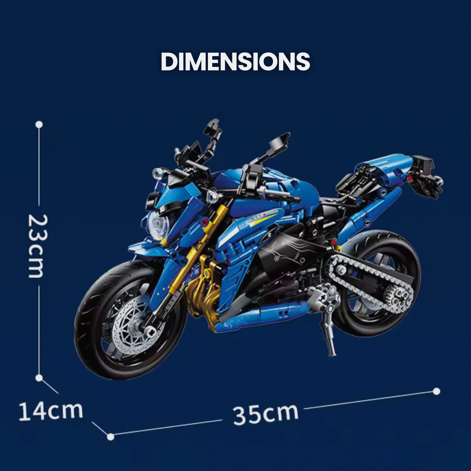 Suzuki GSX-S1000 | 1018pcs