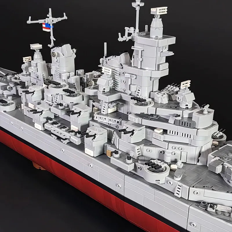 USS Iowa BB-61 Battleship | 8042pcs