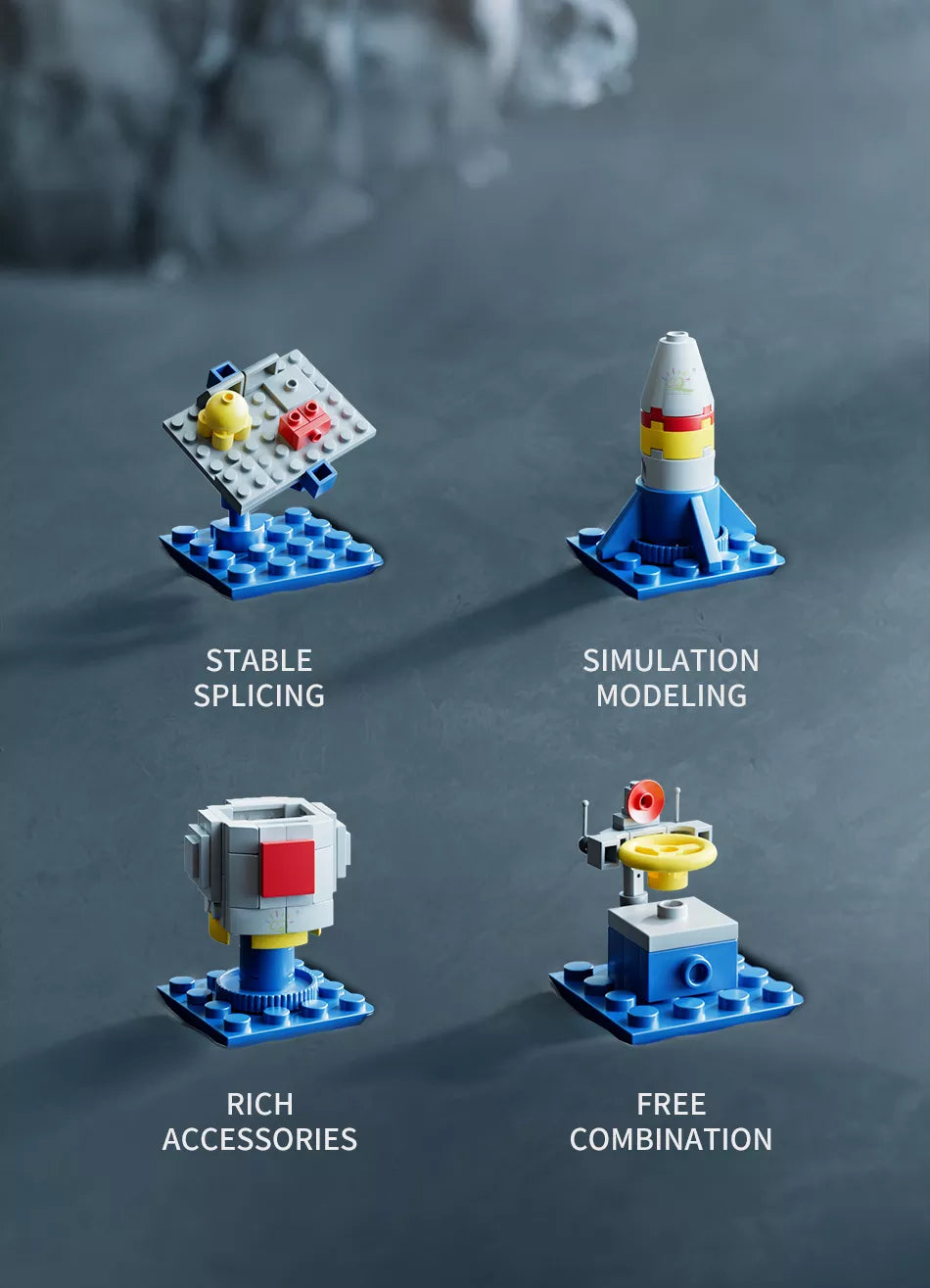 Rocket Launch Station | 512pcs