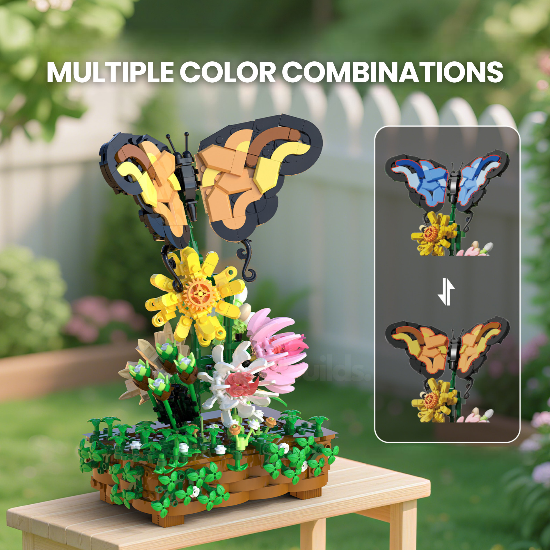 Butterfly Garden | 688pcs