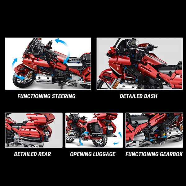 CRIMSON CRUISER | 1358PCS