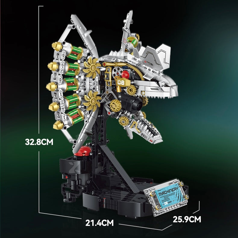 Cyber DinoMecha Head | 954pcs