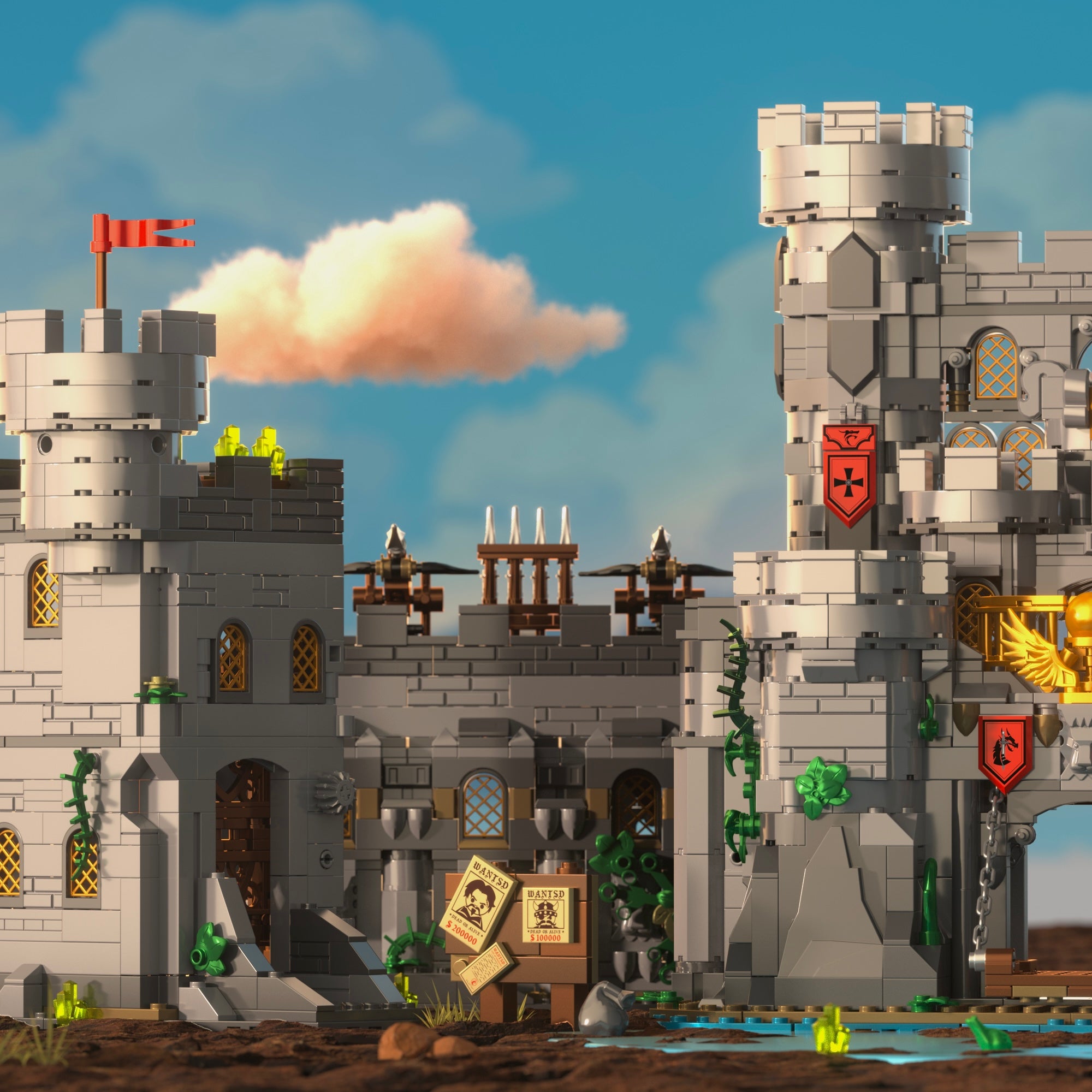 Holy Sword Castle | 2486pcs
