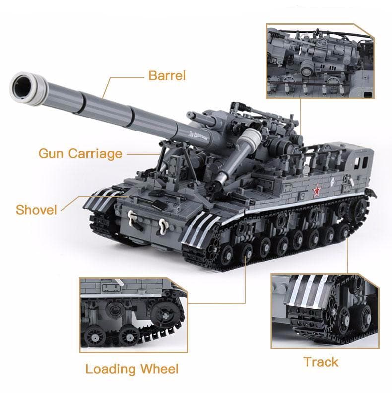 T92 Tank | 1832pcs