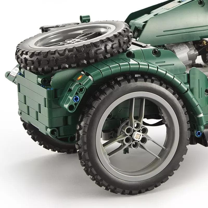Remote Controlled Sidecar Motorcycle | 629pcs