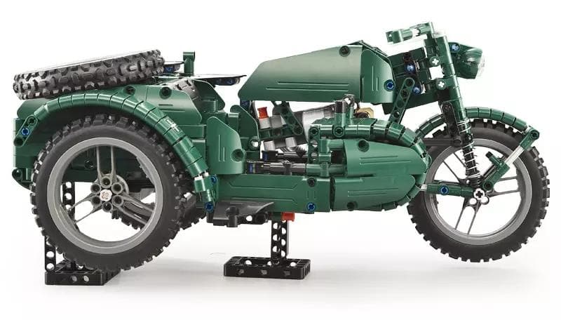 Remote Controlled Sidecar Motorcycle | 629pcs