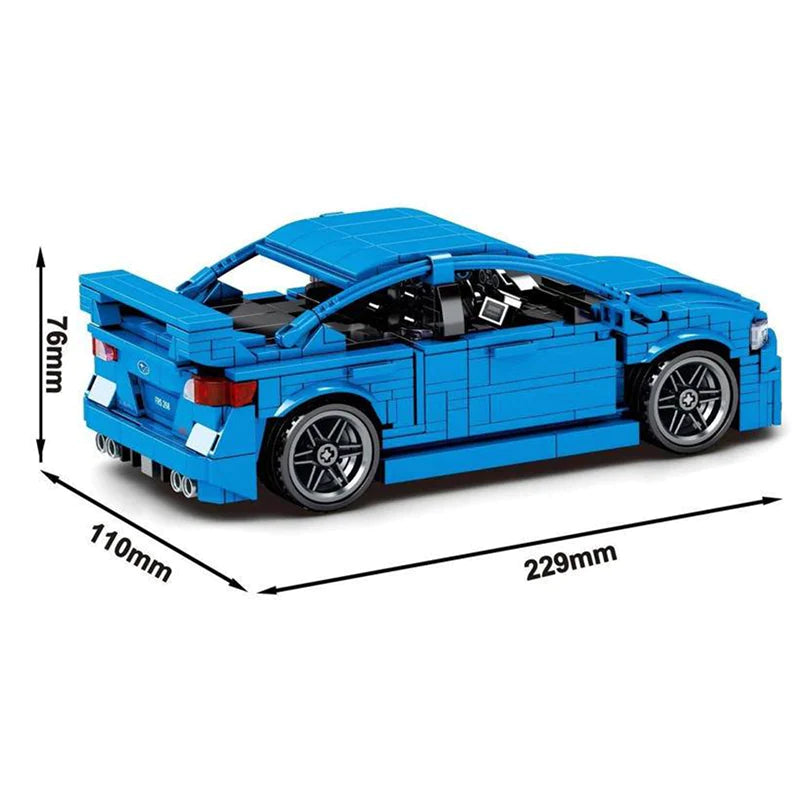 Subaru WRX STI | 812pcs