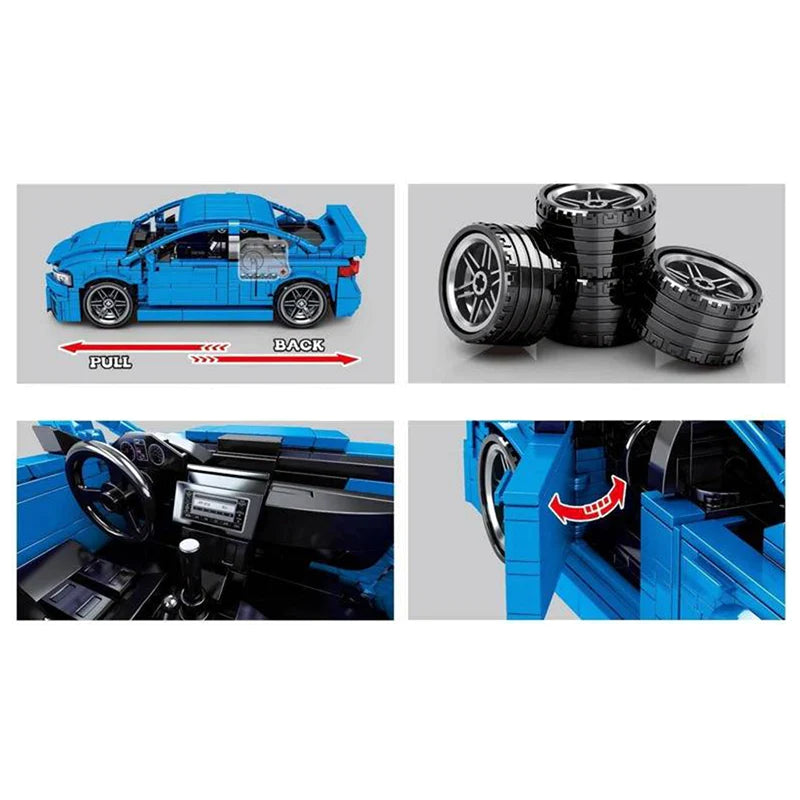Subaru WRX STI | 812pcs