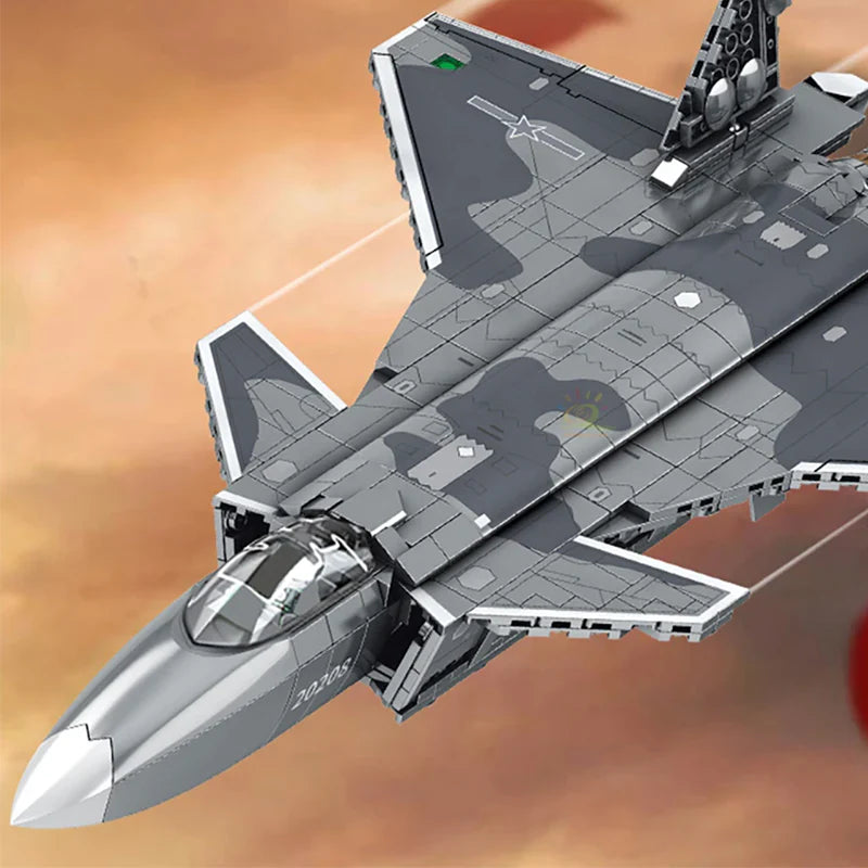 J-20 Fighter Aircraft | 774pcs