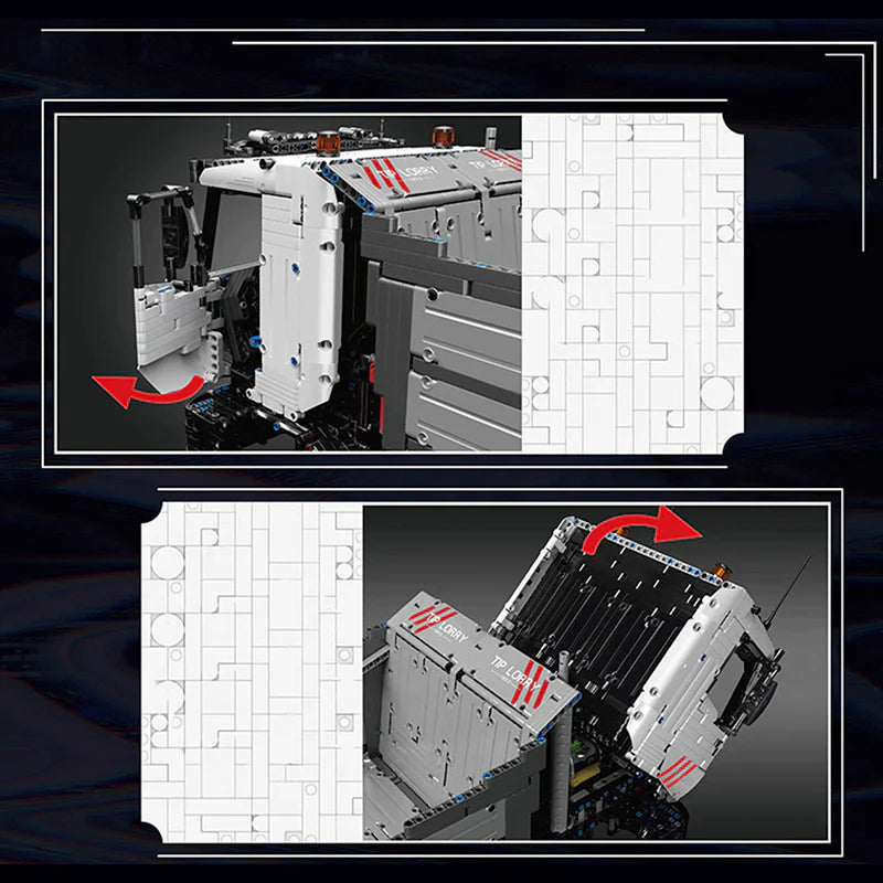The Ultimate Pneumatic Dump Truck | 5768pcs