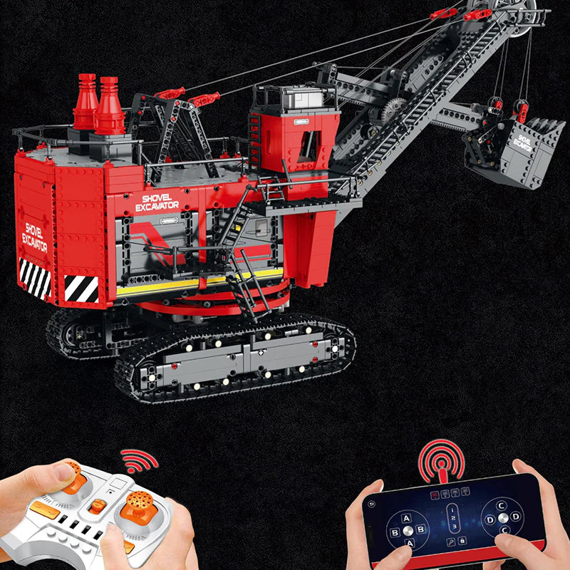 Remote Controlled Rope Shovel | 2968pcs