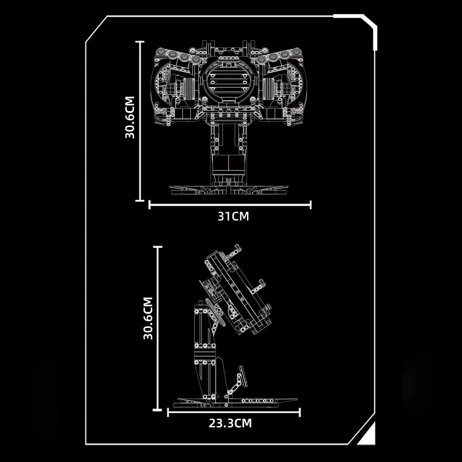 1:1 German Coupe Steering Wheel | 904pcs