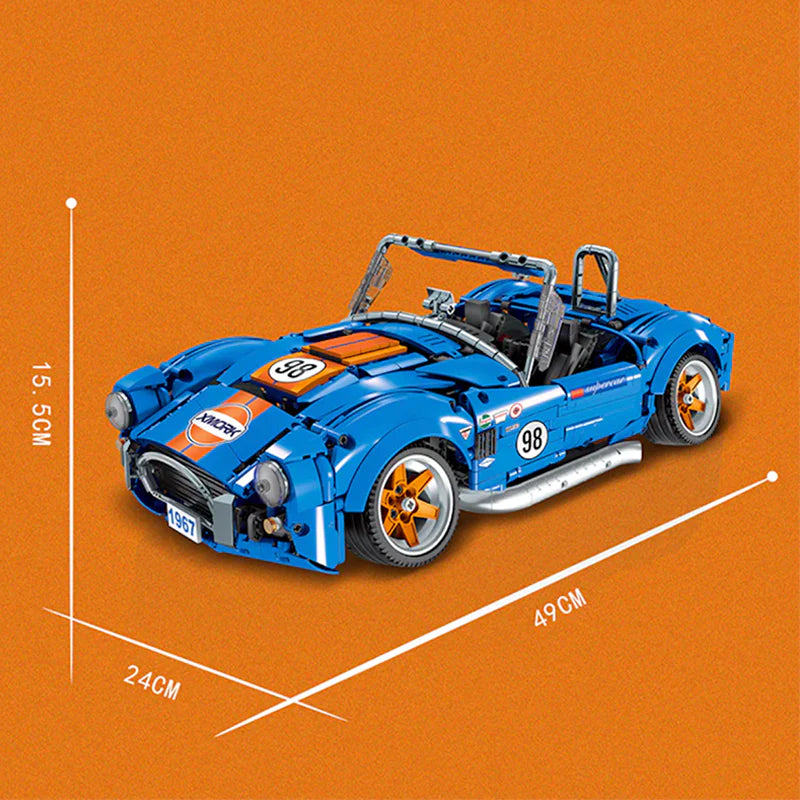 Slammed American Muscle Car | 1817pcs