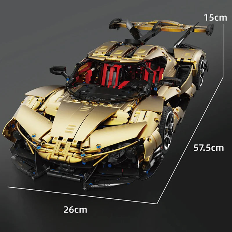 HYPERCAR "EMOCIÓN INTENSA" ORO SATINADO | 3667PCS