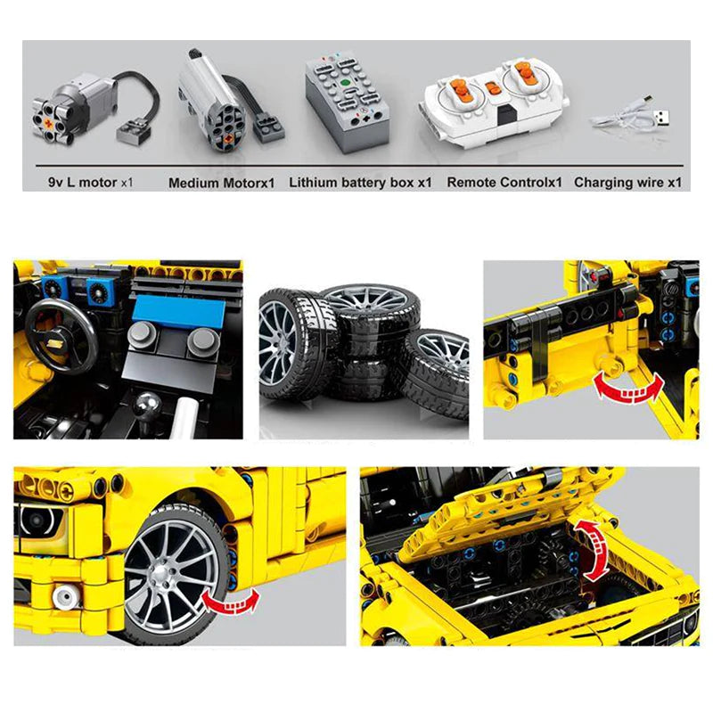 CAMARO CONTROL REMOTO | 1098PCS