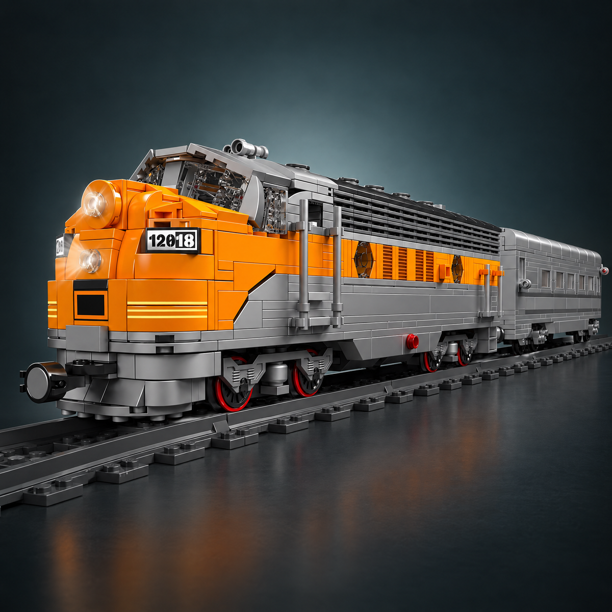 Trains collection, 24builds® brick models