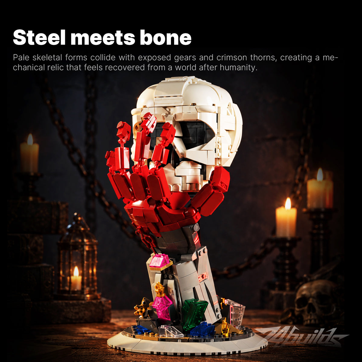 Glow Skeletal Hand