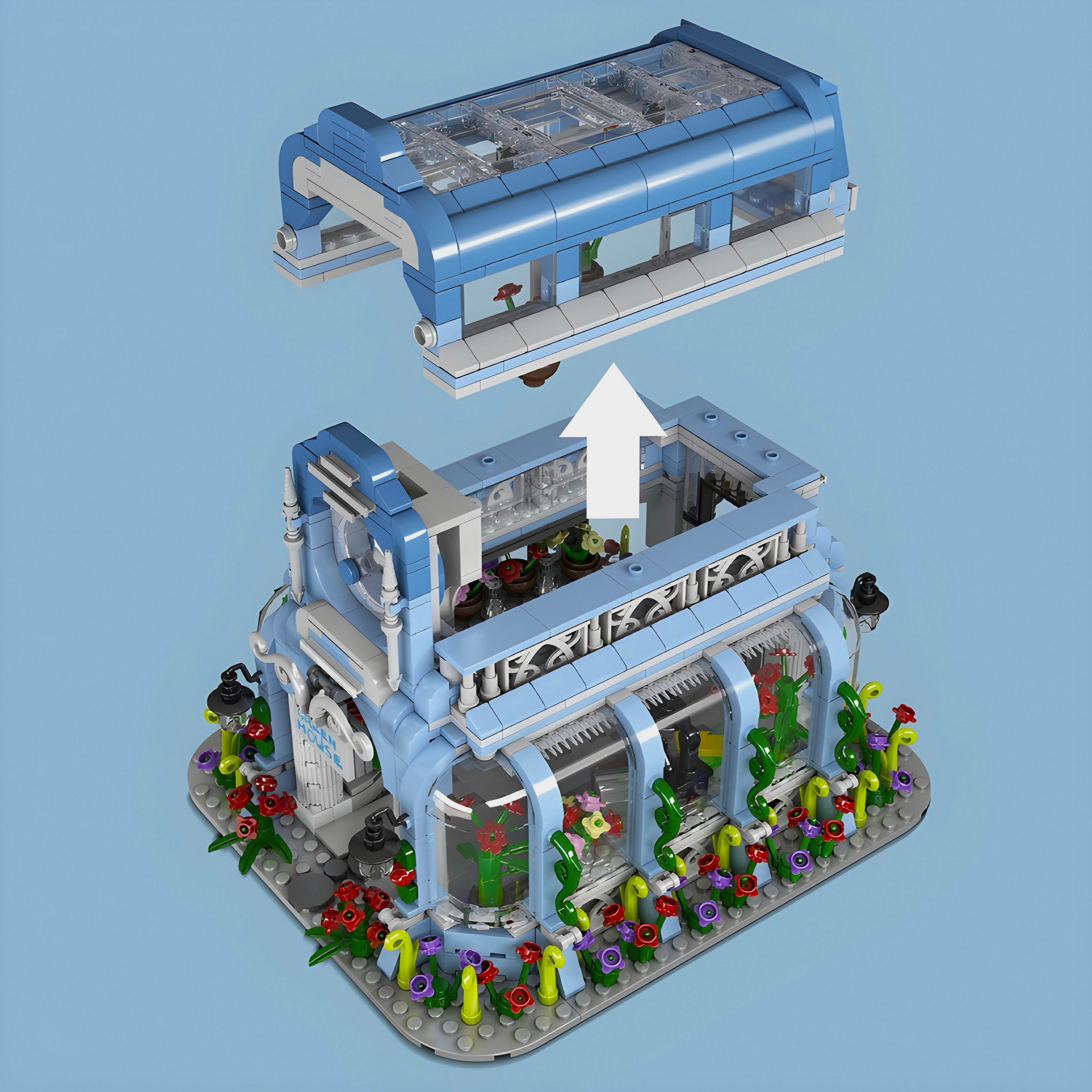 GREEN HOUSE | 1290PCS